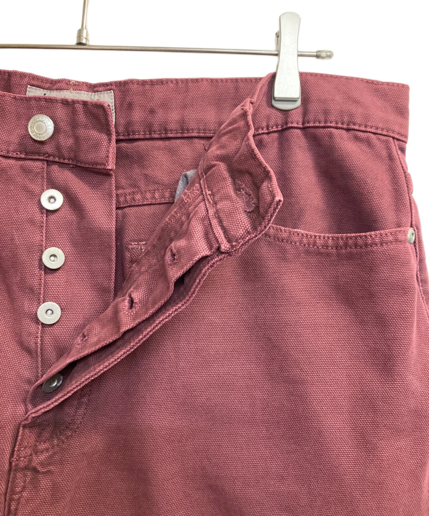 [Pre-owned] stussy 24SS CLASSIC JEAN WASHED CANVAS 116659