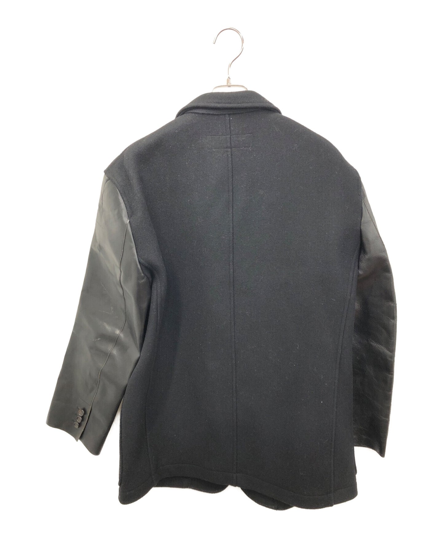 [Pre-owned] COMME des GARCONS HOMME Leather Switching Coat HJ-08035M