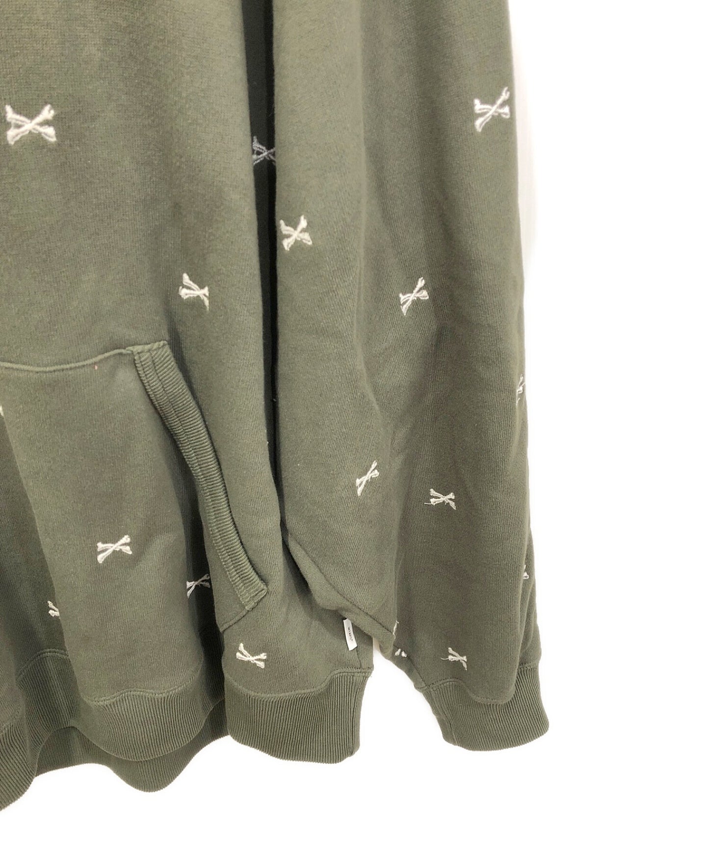 [Pre-owned] WTAPS Terry Pullover Hoodie 222ATDT-CSM26