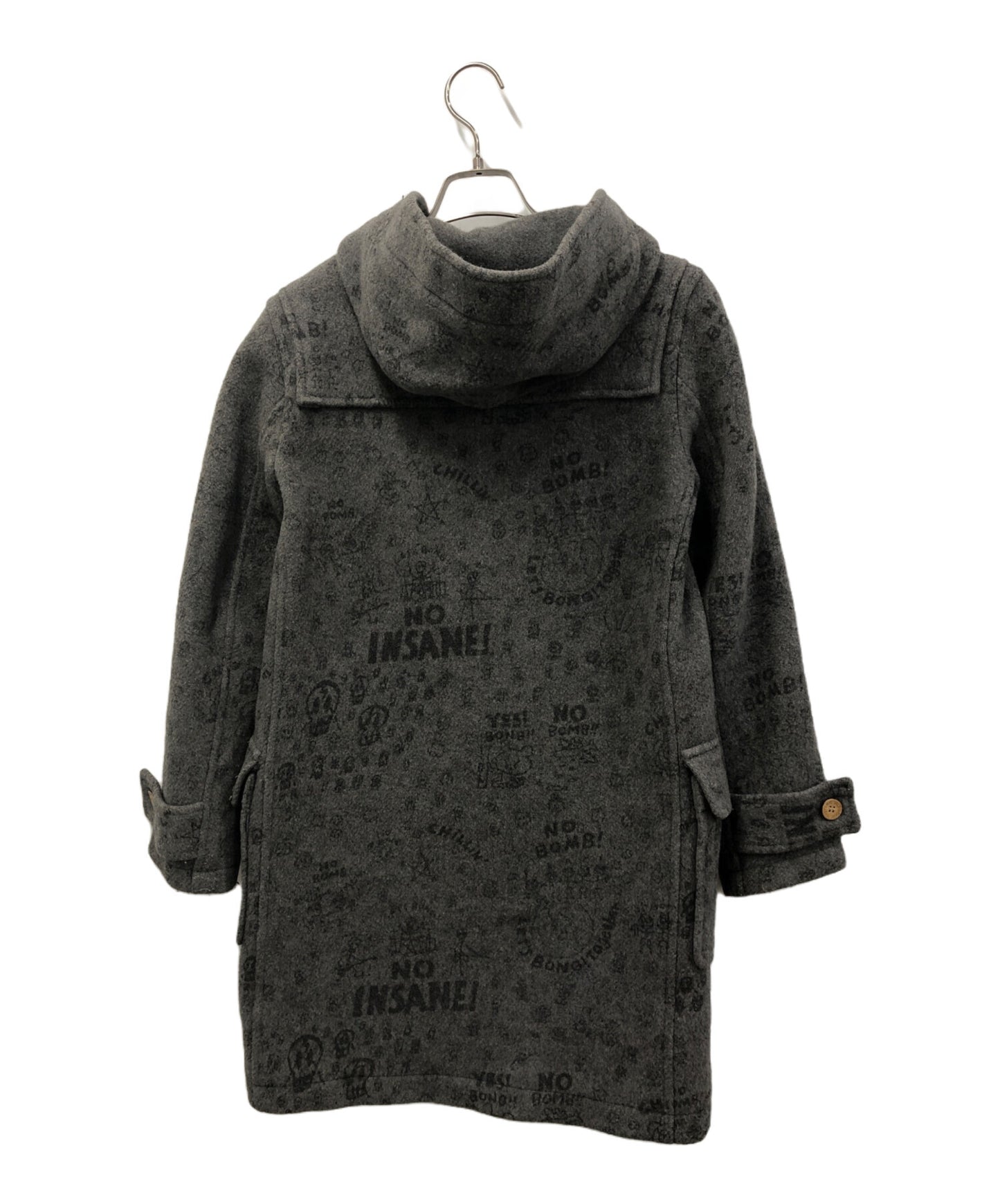 [Pre-owned] Hysteric Glamour Full Logo Duffle Coat 2AC-8230