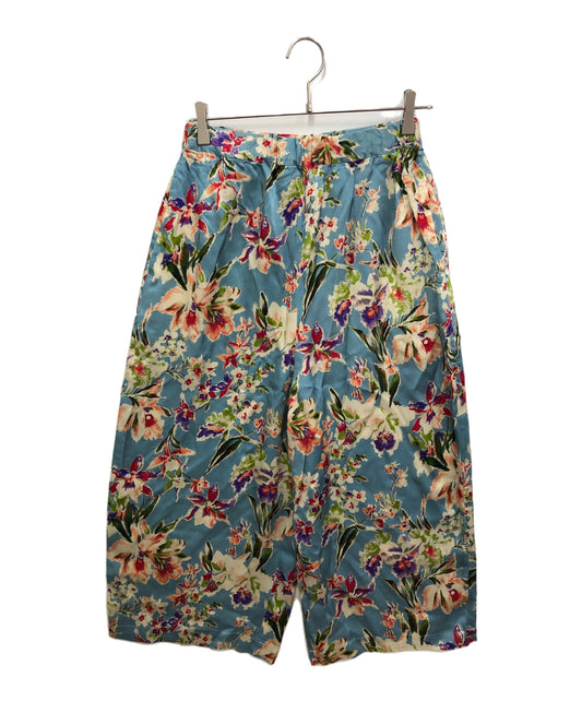 [Pre-owned] JUNYA WATANABE COMME des GARCONS Flower moif rayon pants JD-P014 AD2019