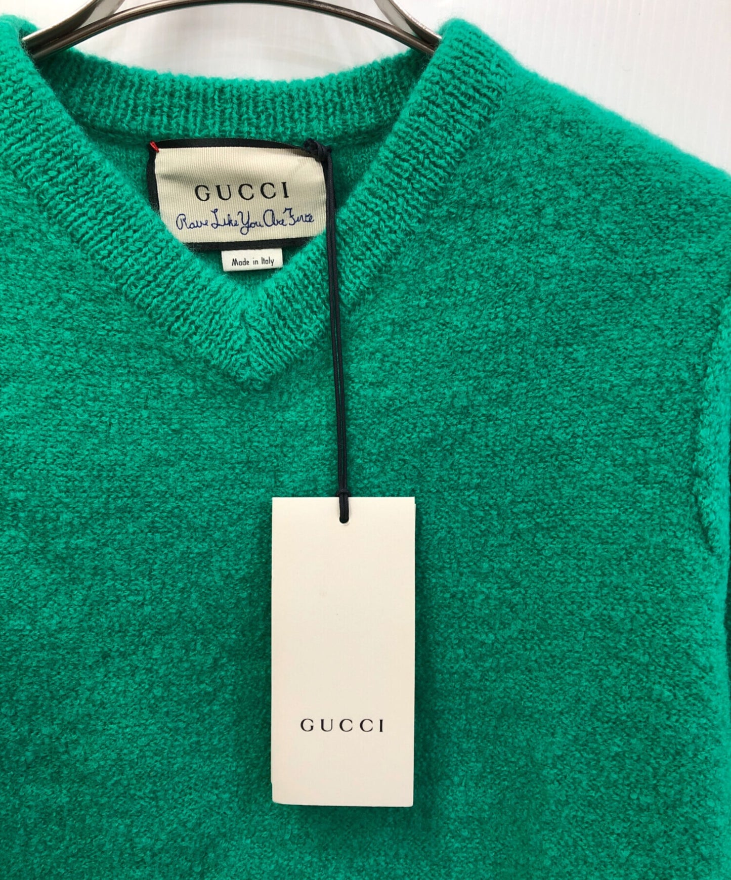 [Pre-owned] GUCCI Knit / Rave Like You Are Five / Wool Knit 633615 XKBIQ