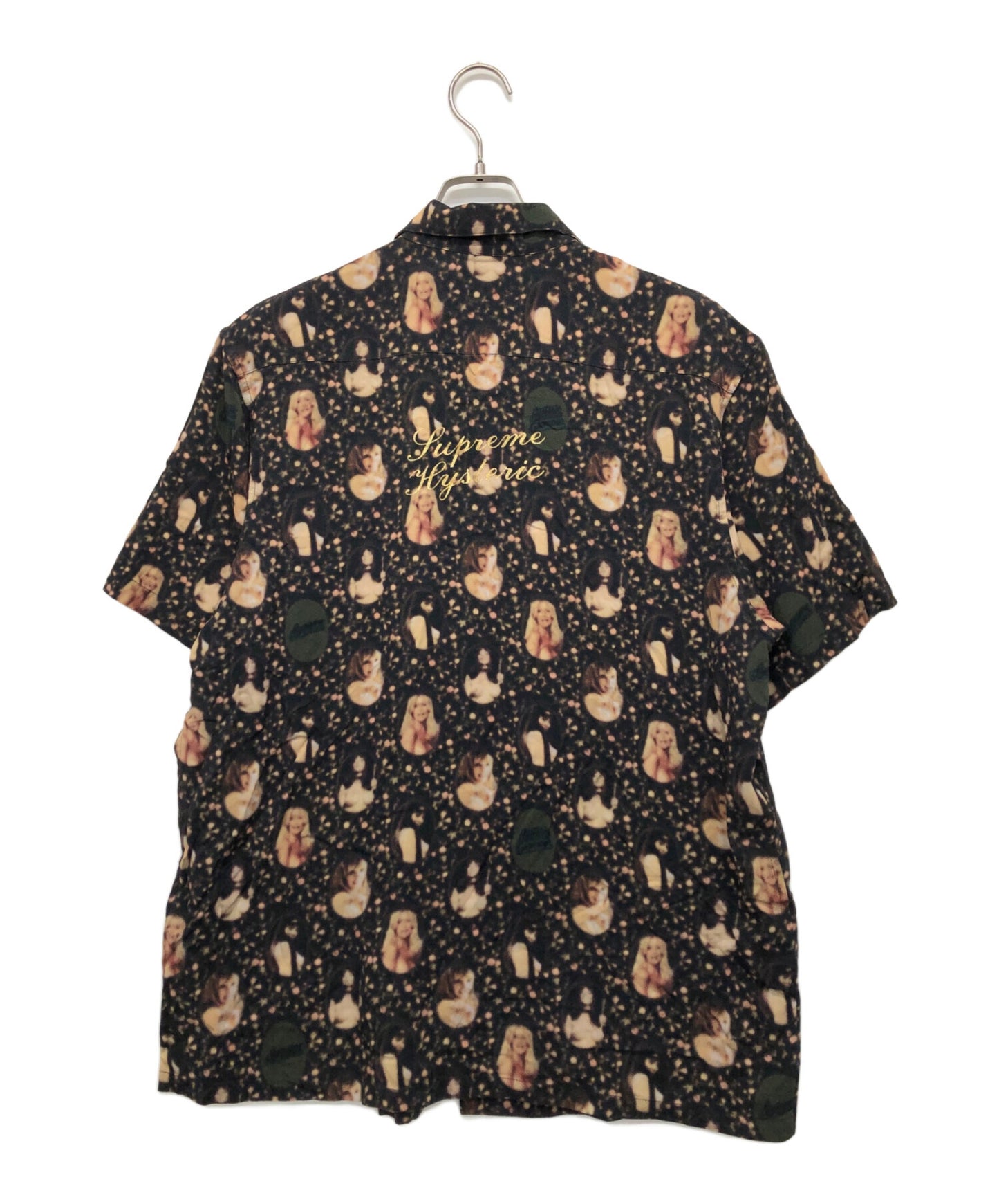 [Pre-owned] SUPREME Blurred Girls Rayon S/S Shirt