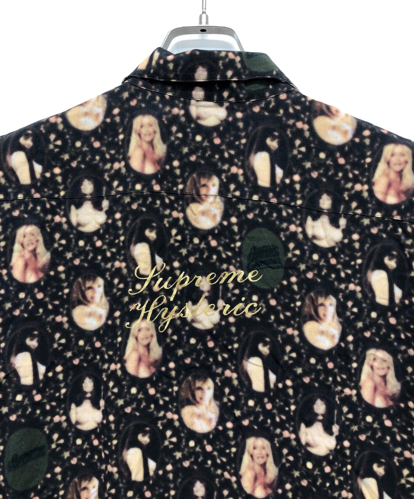 [Pre-owned] SUPREME Blurred Girls Rayon S/S Shirt