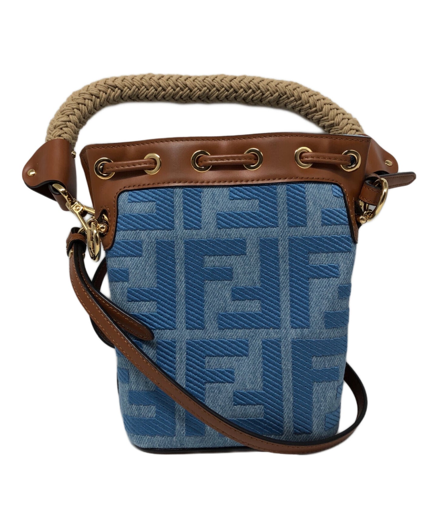 [Pre-owned] FENDI Mini Bucket Bag 8BS010