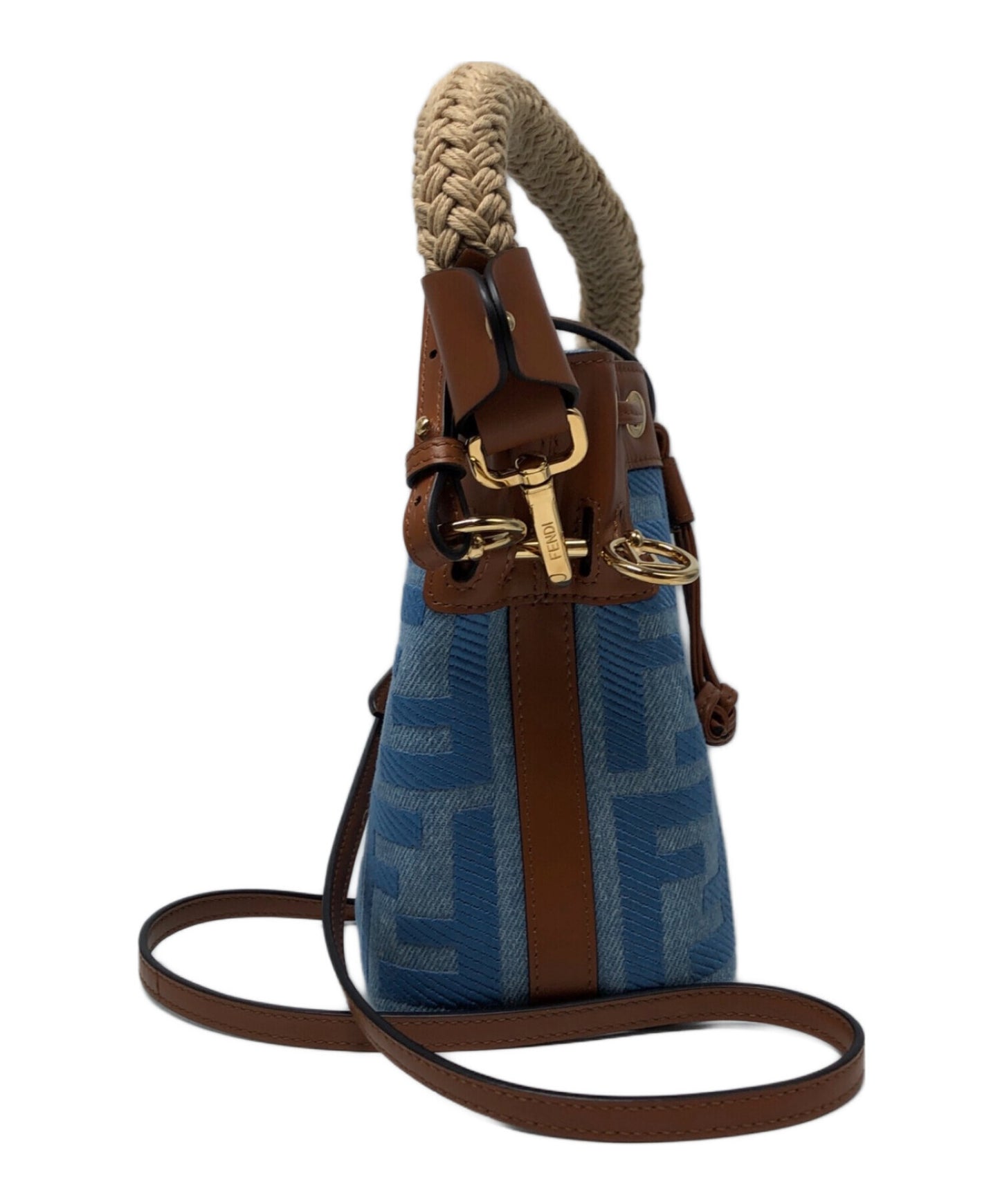 [Pre-owned] FENDI Mini Bucket Bag 8BS010