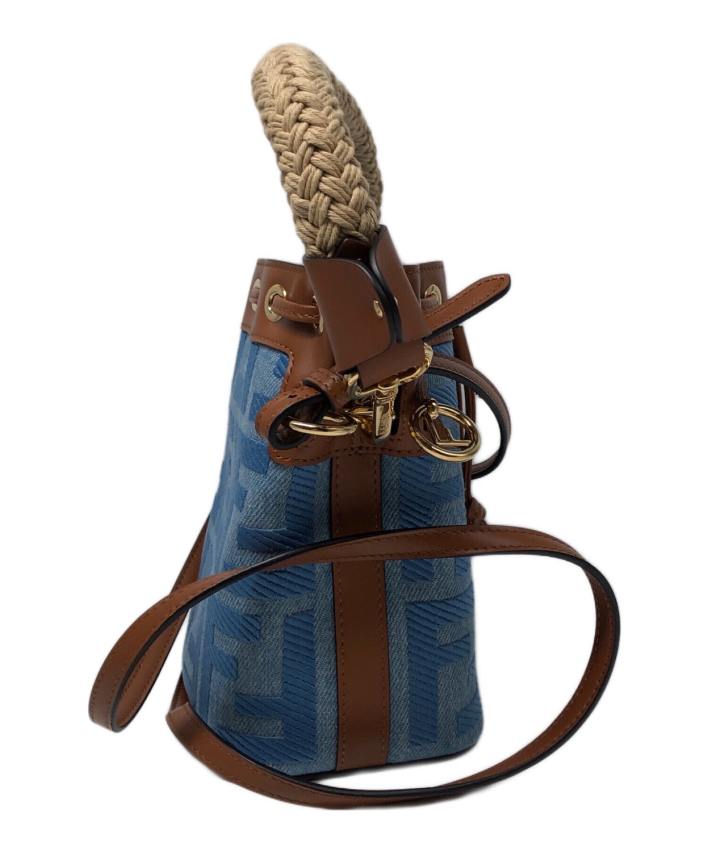 [Pre-owned] FENDI Mini Bucket Bag 8BS010