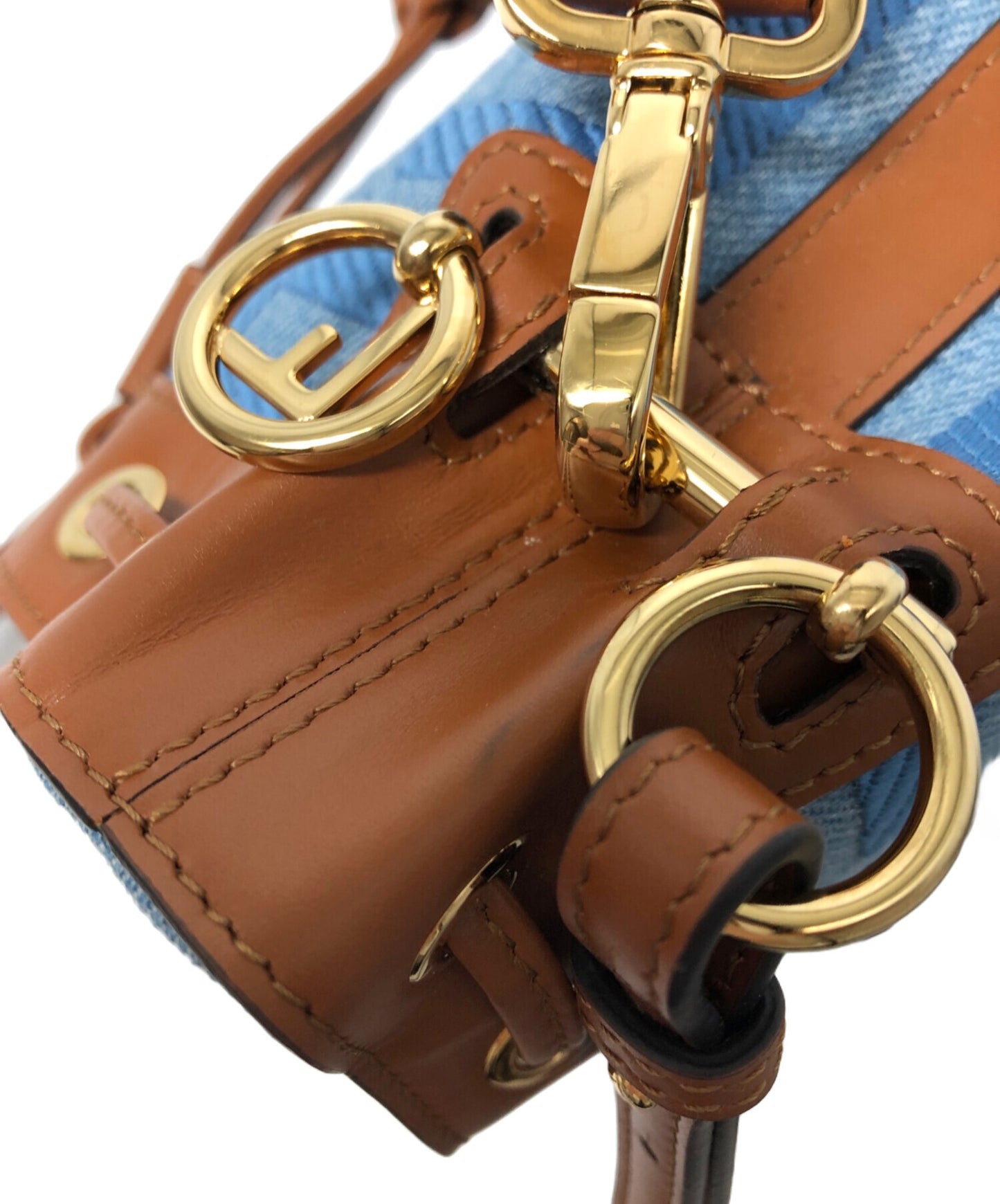 [Pre-owned] FENDI Mini Bucket Bag 8BS010