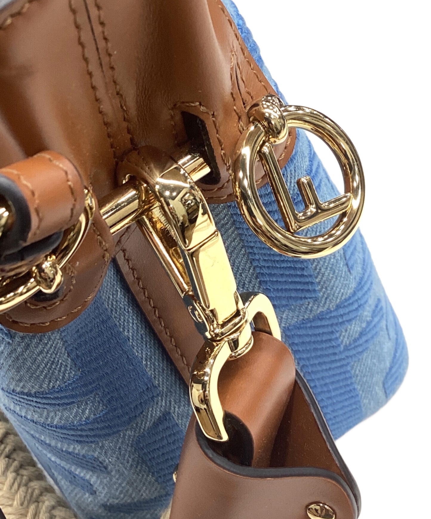 [Pre-owned] FENDI Mini Bucket Bag 8BS010