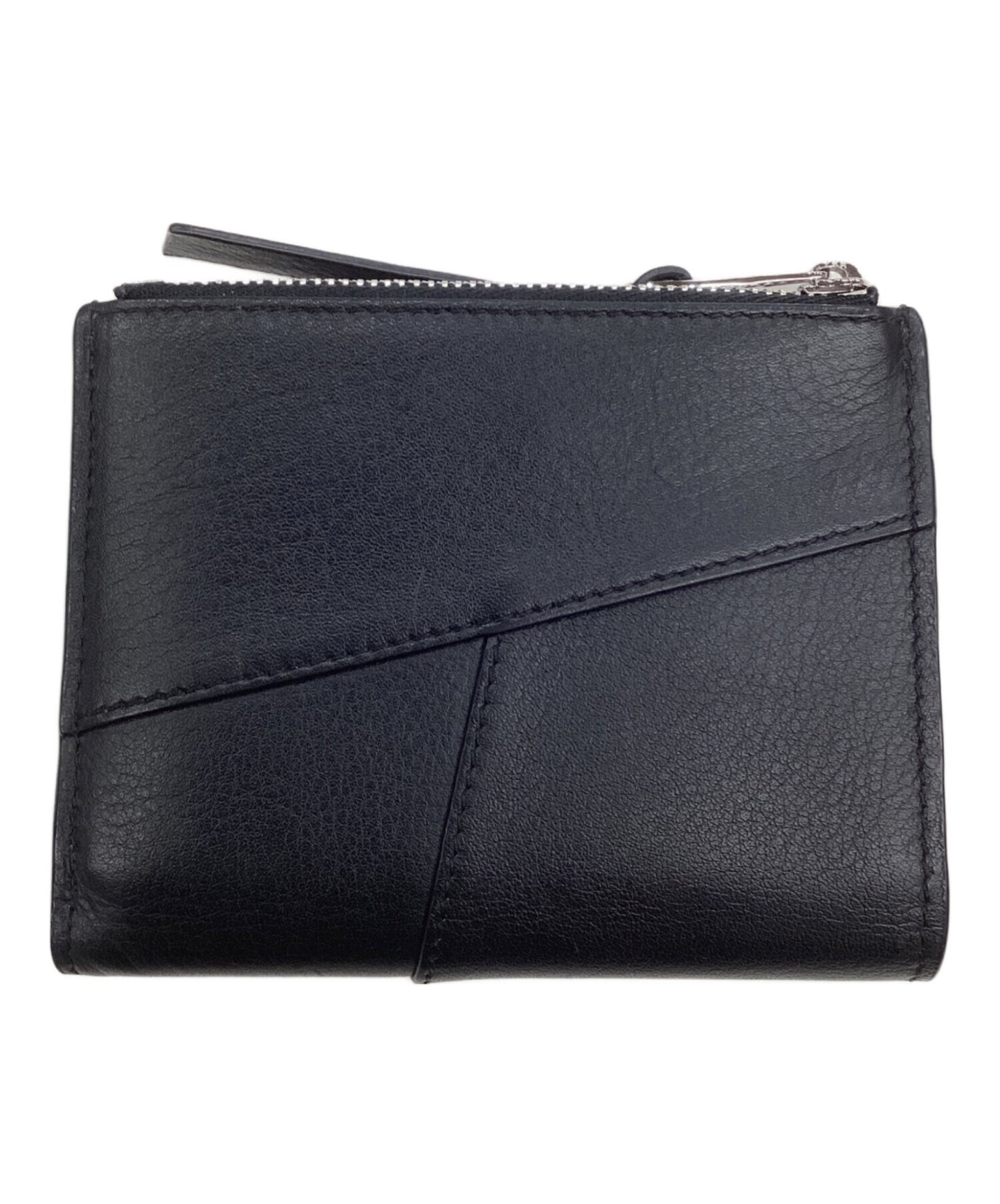 [Pre-owned] LOEWE Puzzle Slim compact wallet 652313