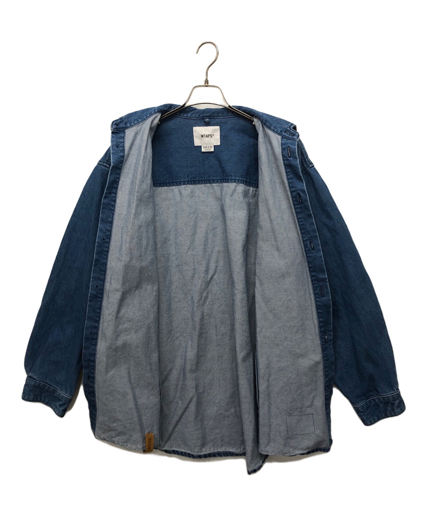 WTAPS WCPO / LS / COTTON. DENIM デニムシャツ