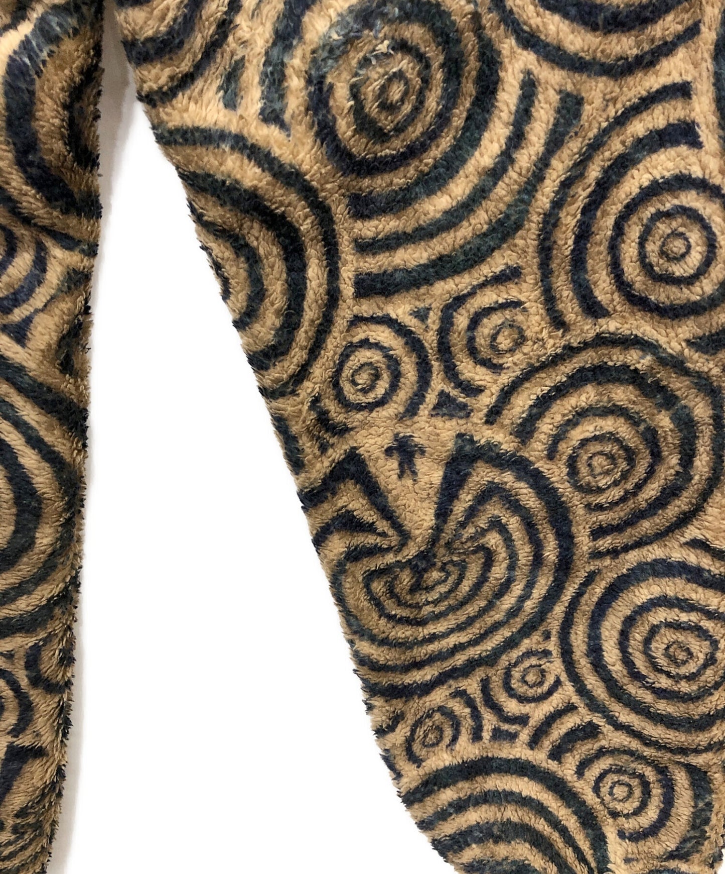 [Pre-owned] KAPITAL Maze Pattern Fleece Pants EK-956