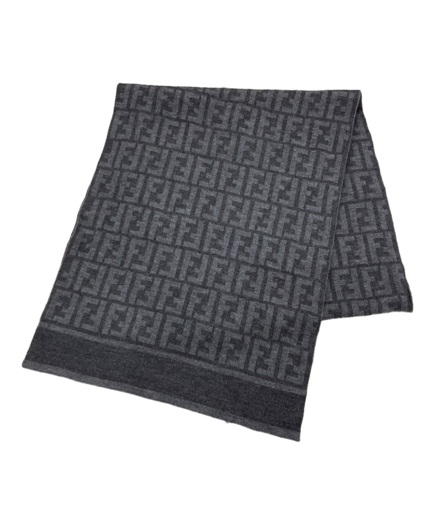 [Pre-owned] FENDI Zucca Pattern Scarf