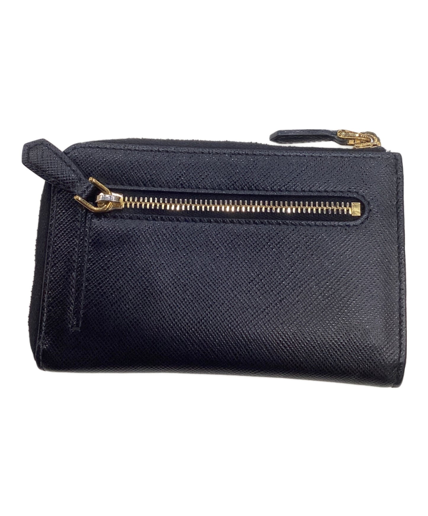 [Pre-owned] PRADA Saffiano Triangle Key Case 1PP122