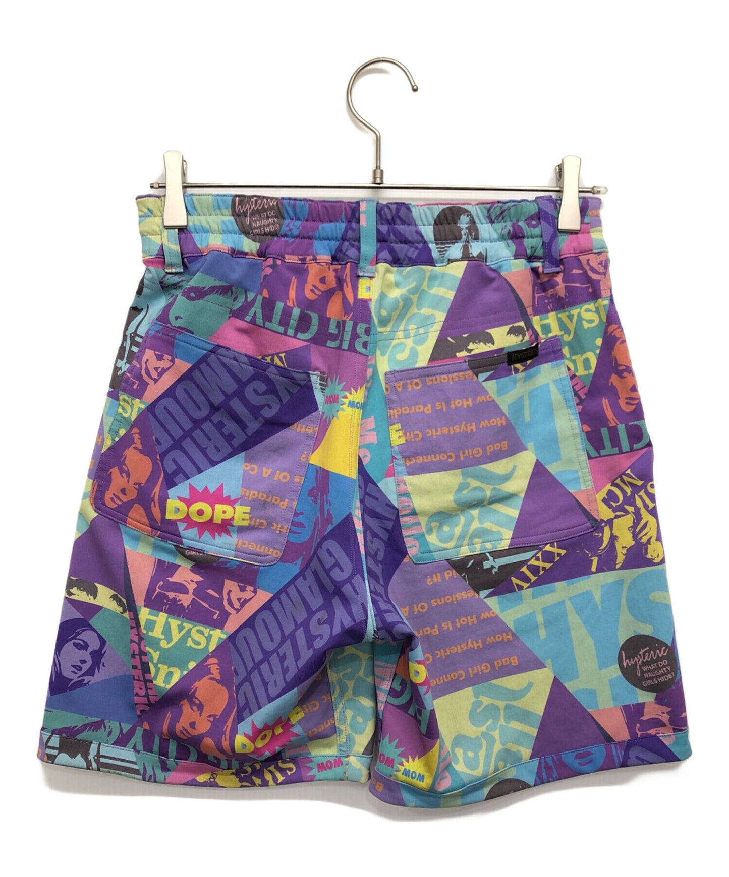 [Pre-owned] Hysteric Glamour FEELSOGOOD pattern reversible show shorts 02201CP05