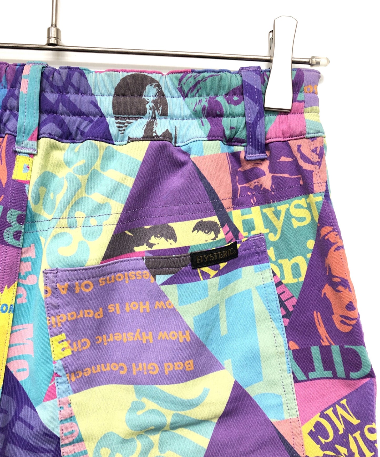 [Pre-owned] Hysteric Glamour FEELSOGOOD pattern reversible show shorts 02201CP05