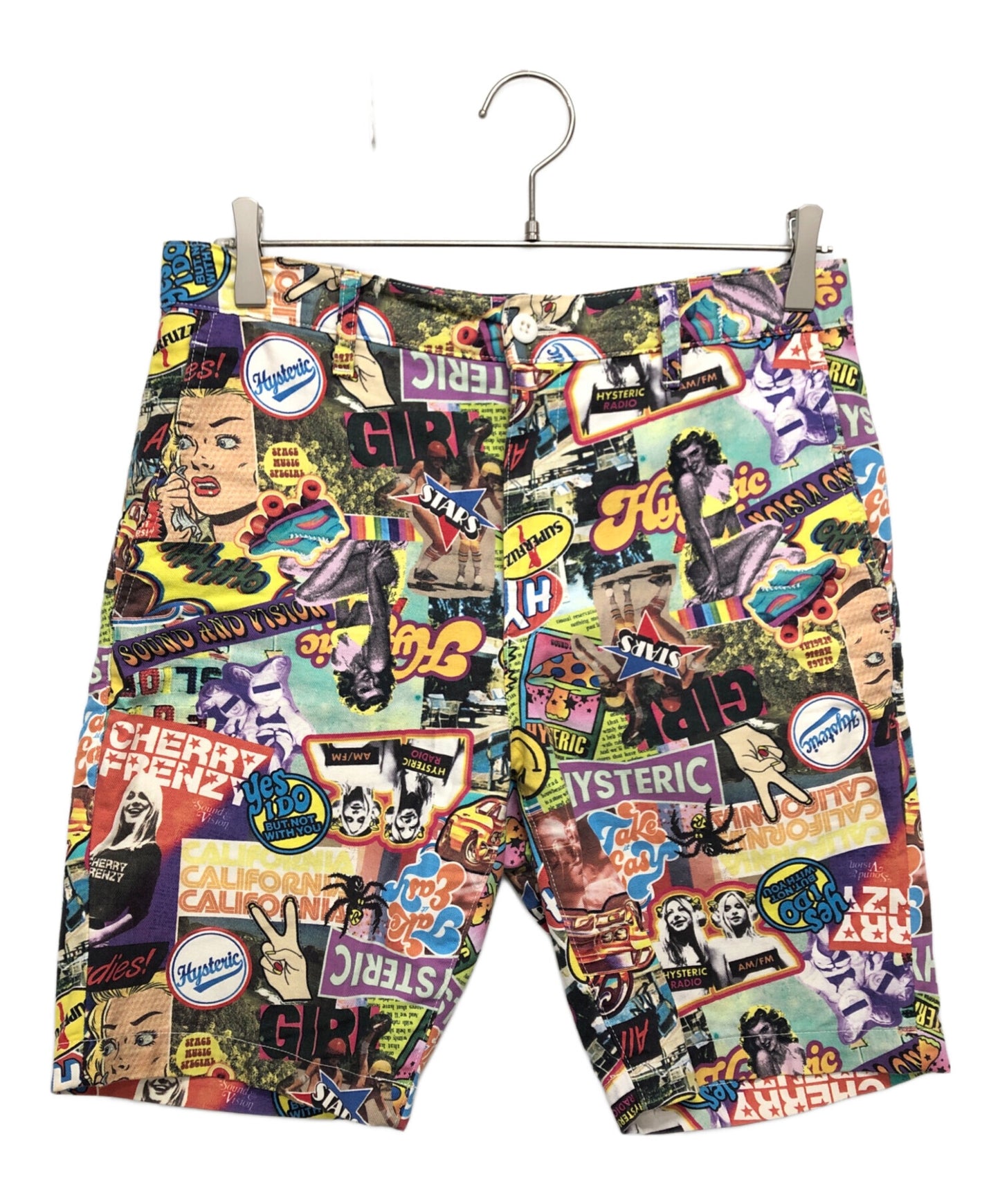[Pre-owned] Hysteric Glamour SUMMER OF 70S patterned shorts 02202AM02