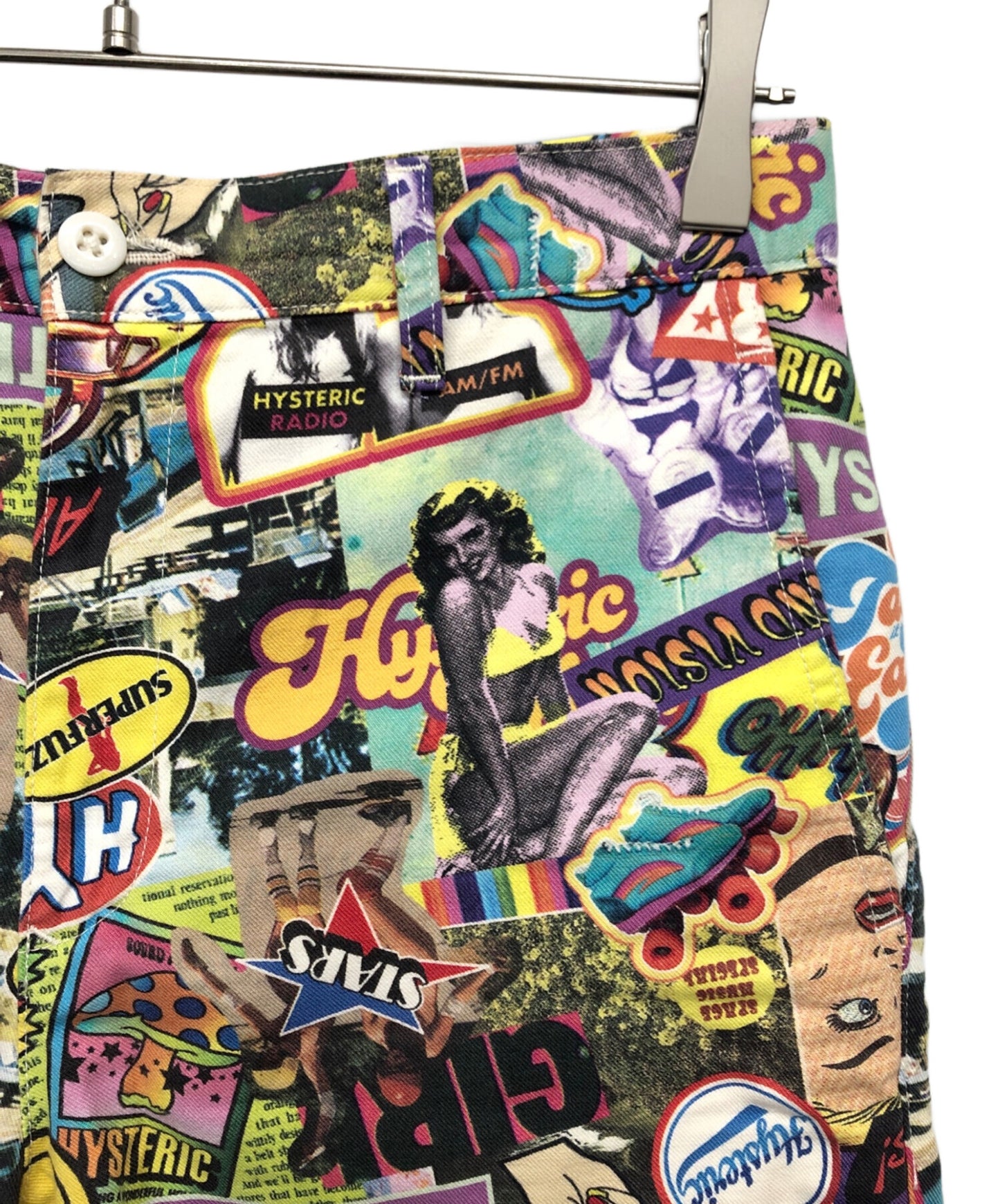[Pre-owned] Hysteric Glamour SUMMER OF 70S patterned shorts 02202AM02