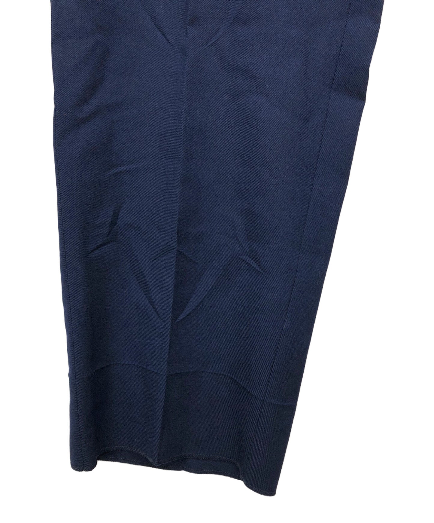 [Pre-owned] GUCCI WOOL MOHAIR CROPPED TROUSE / Wool Slacks 421805