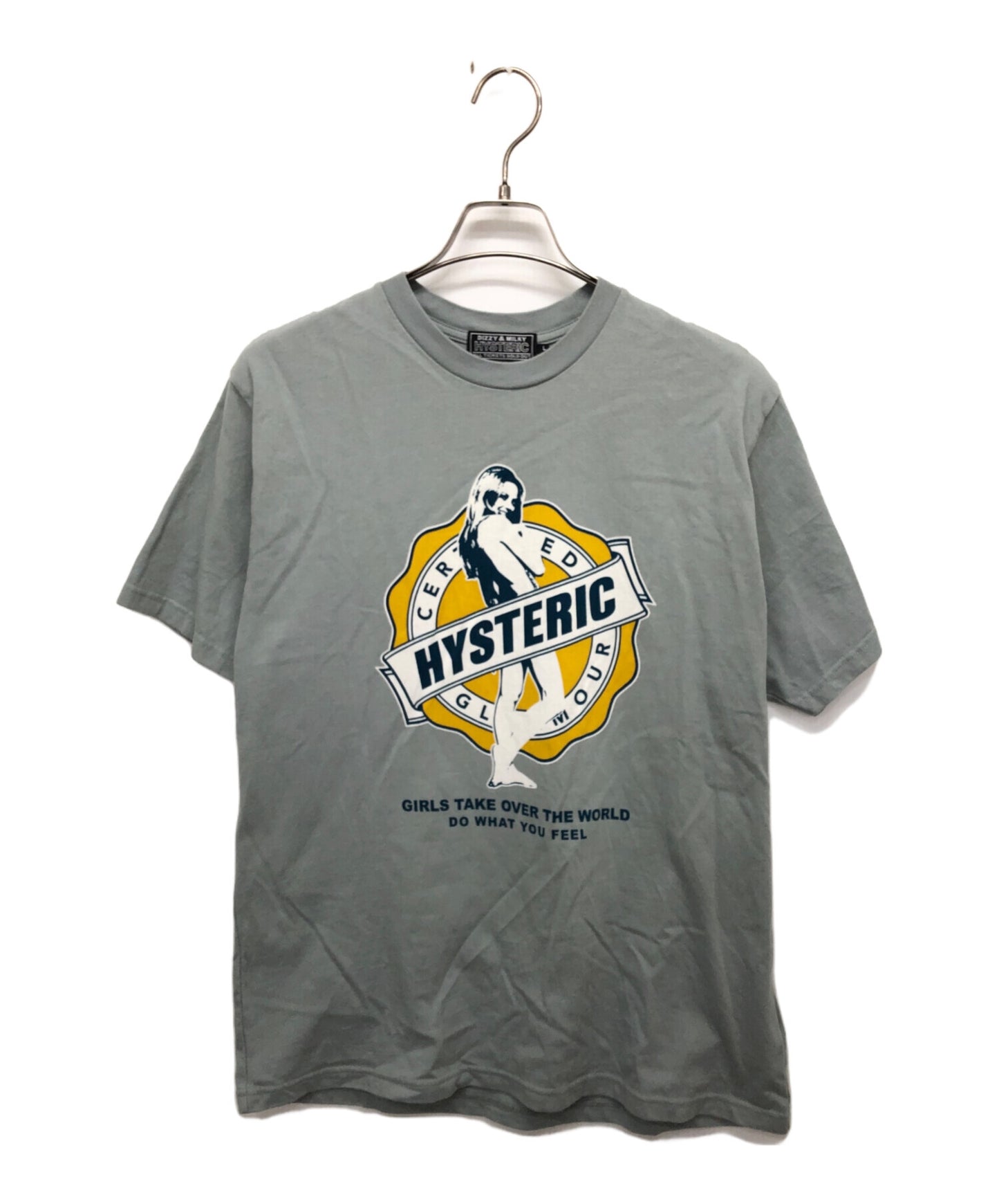 [Pre-owned] Hysteric Glamour GIRLS TAKE OVER T-shirt 02251CT12