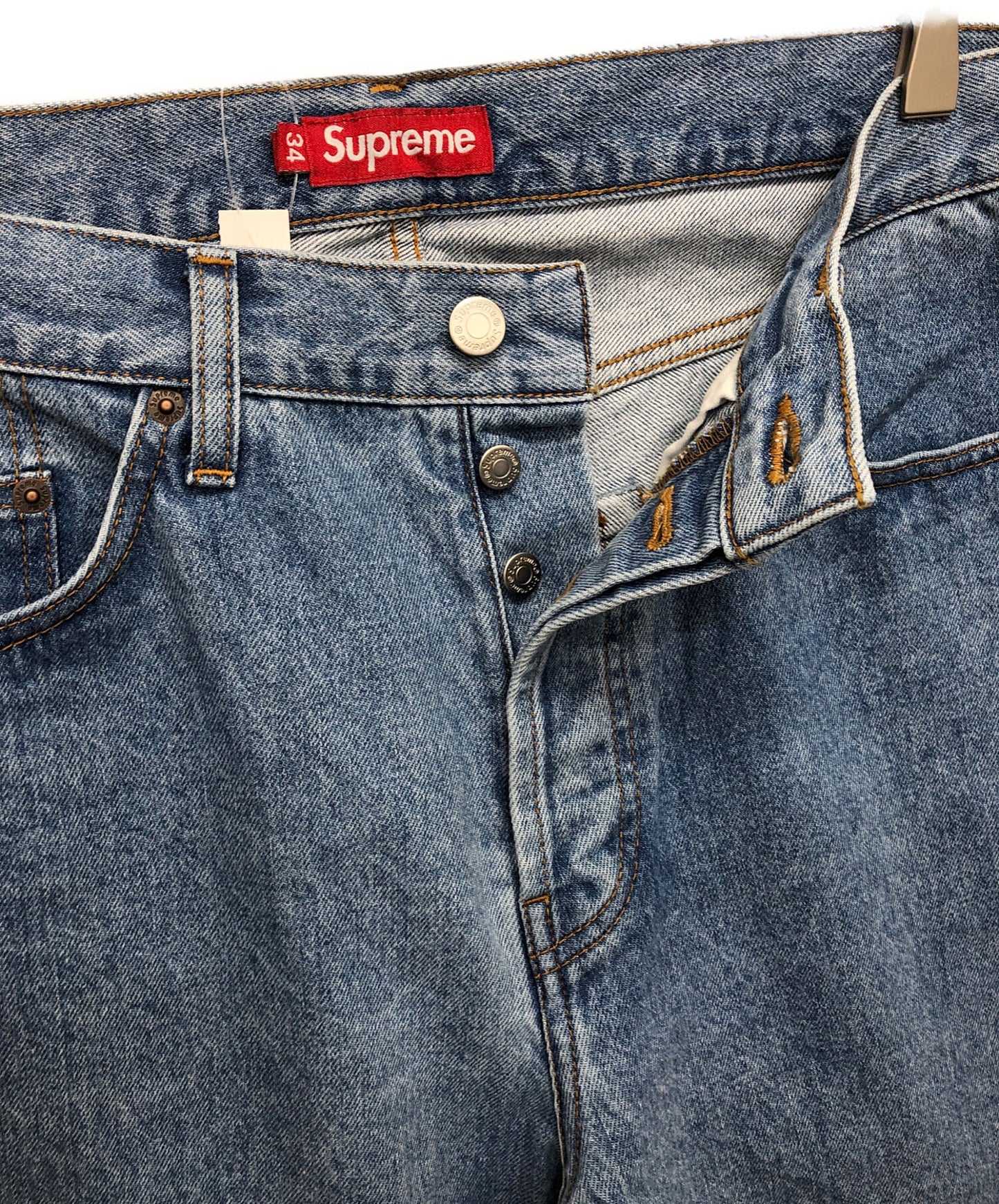 [Pre-owned] SUPREME Stone Washed Slim Jean / Stone Washed Slim Jean / Denim Pants