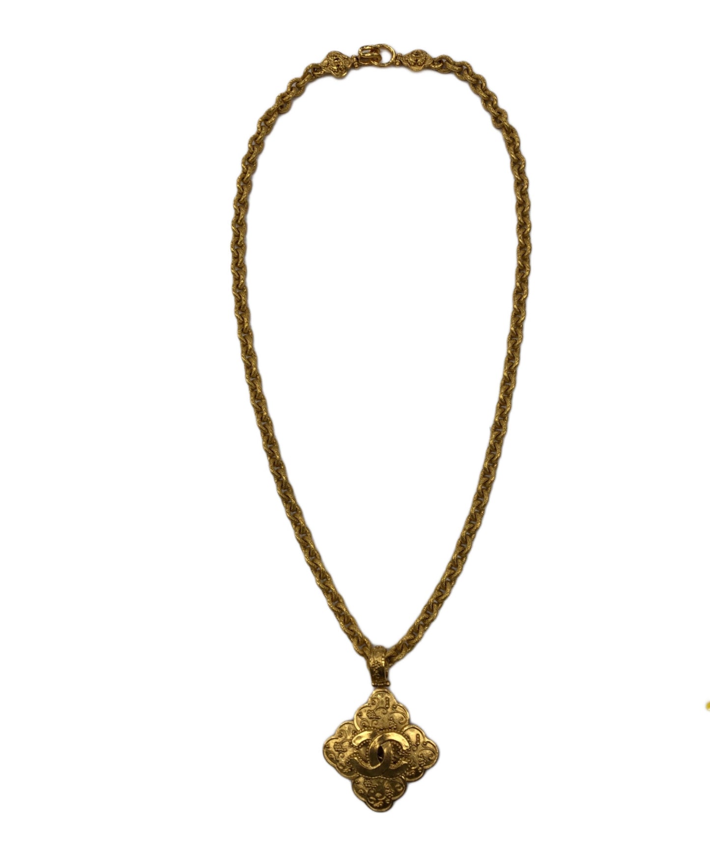 [Pre-owned] CHANEL Coco Mark Necklace