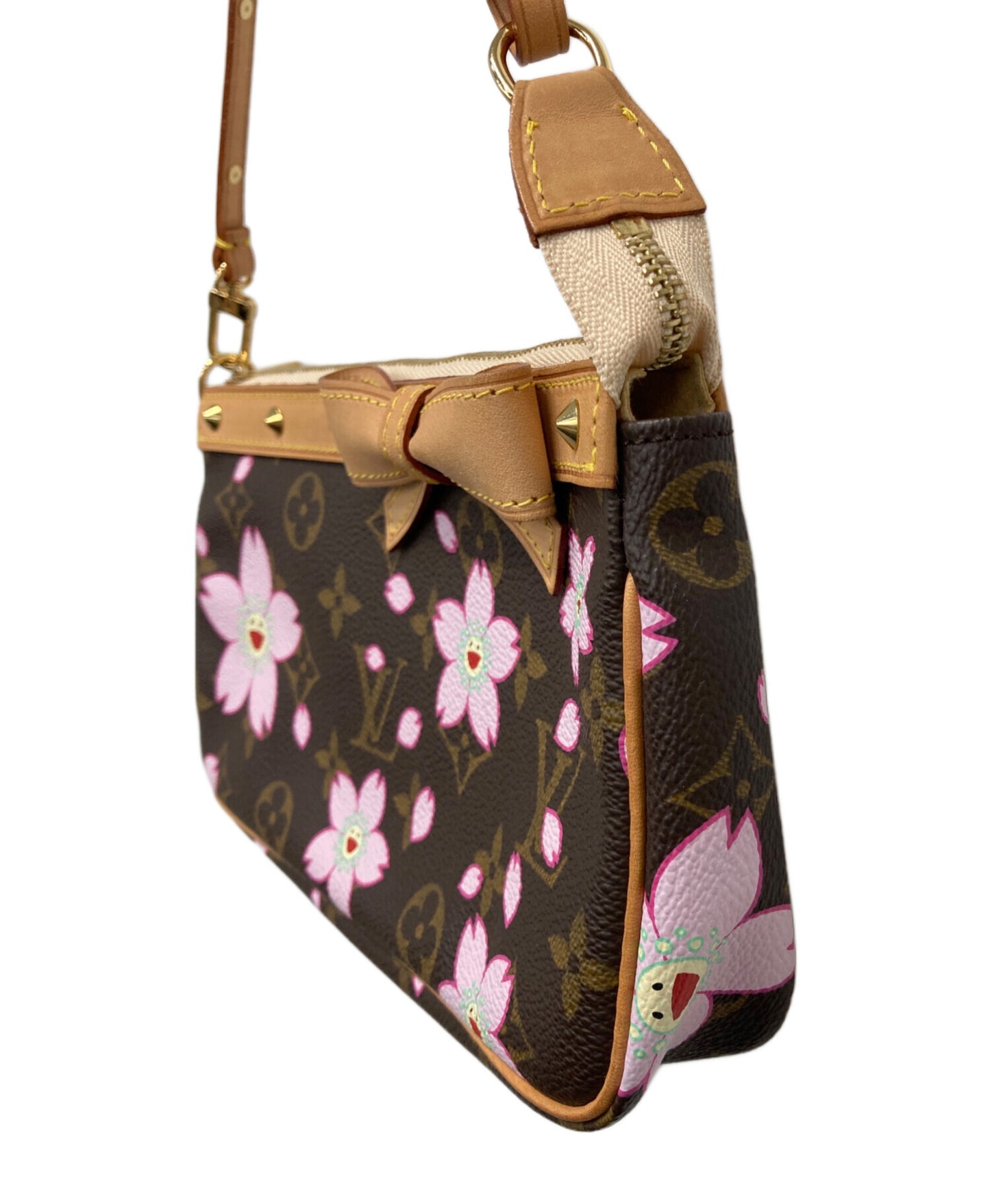 [Pre-owned] LOUIS VUITTON Cherry Blossom Pochette Accessoires M92006