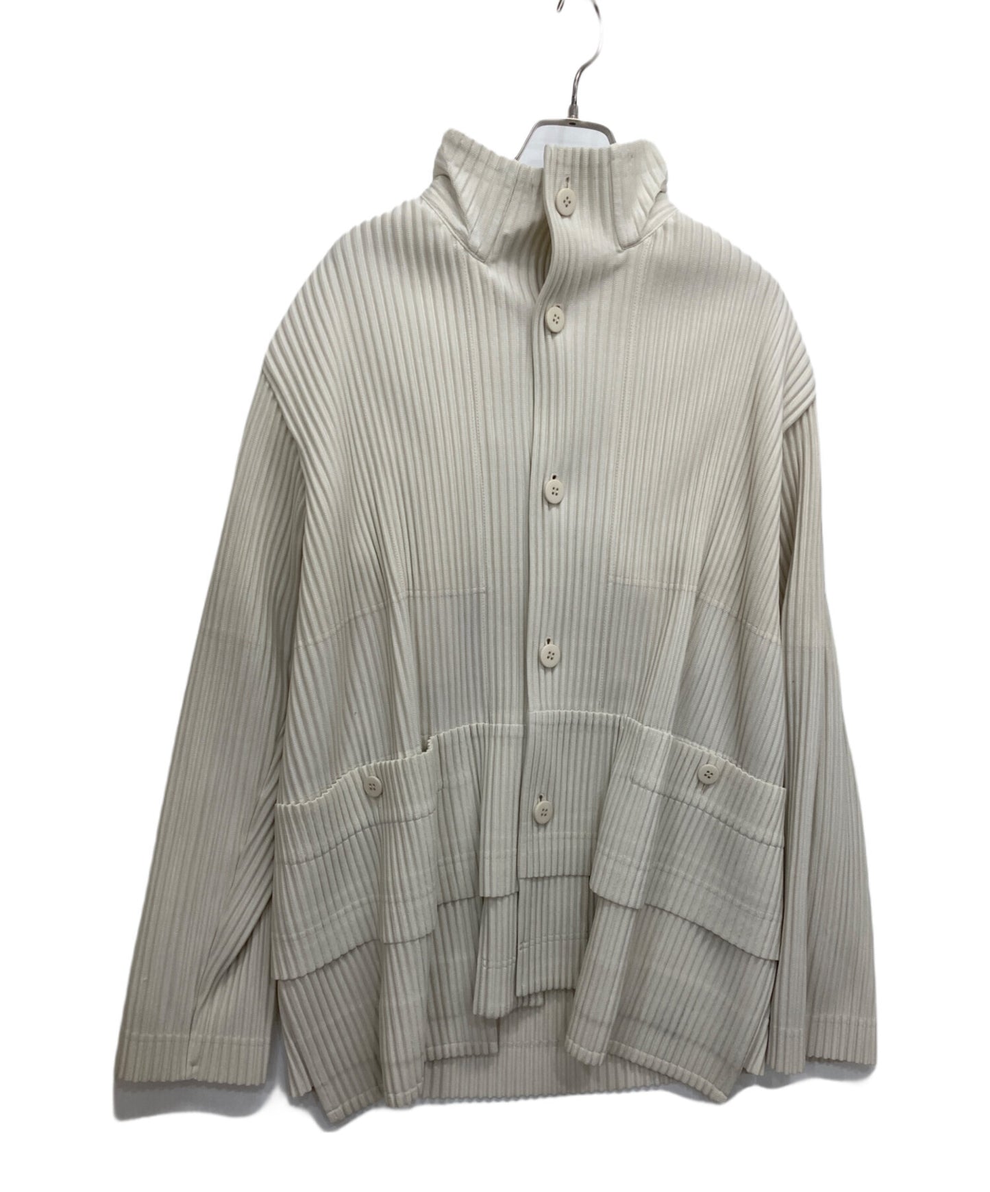 [Pre-owned] HOMME PLISSE ISSEY MIYAKE MULTI-POCKET/Pleated jacket HP53JC235