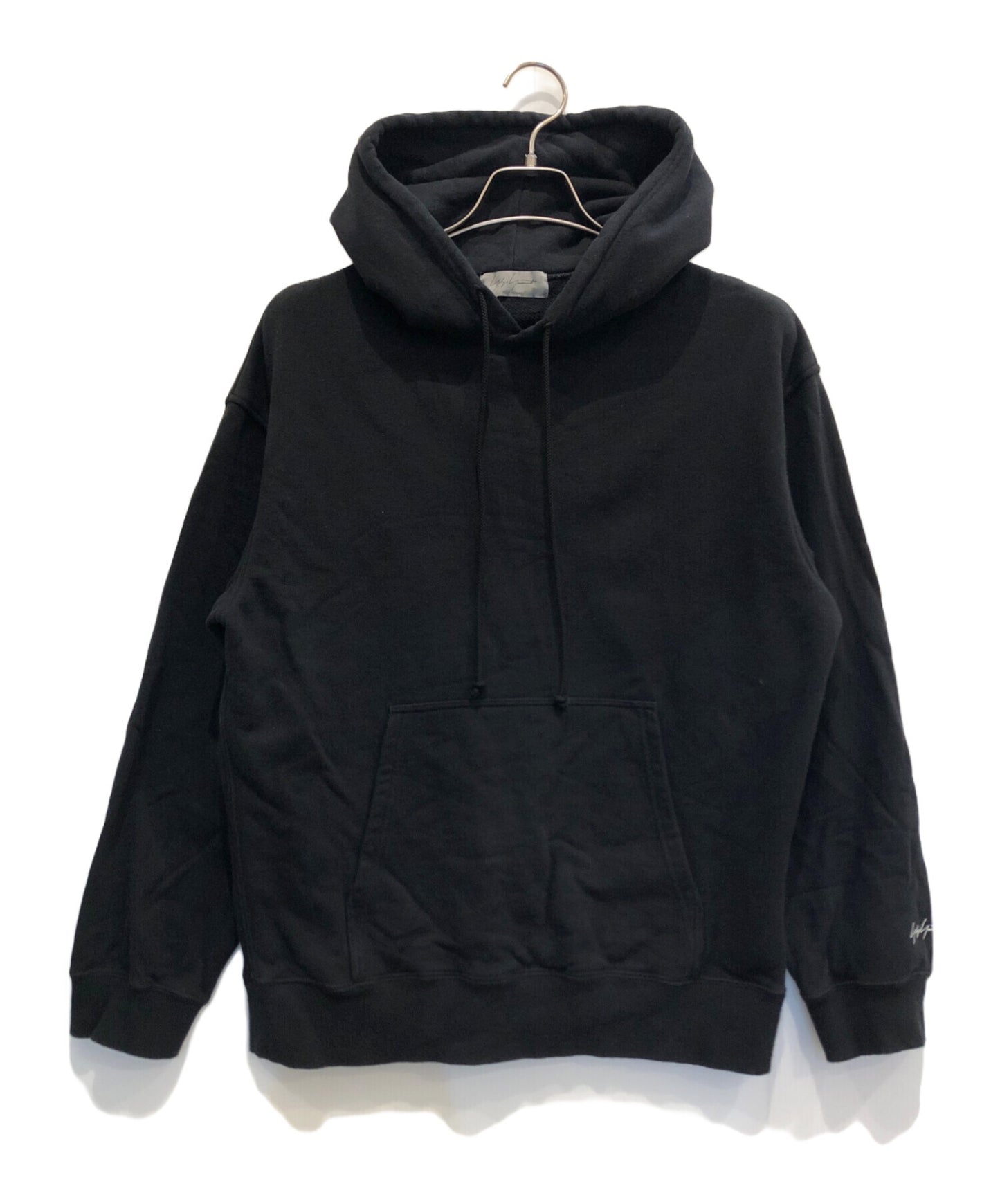 [Pre-owned] YOHJI YAMAMOTO Signature Logo Sleeve Hoodie HZ-T67-995