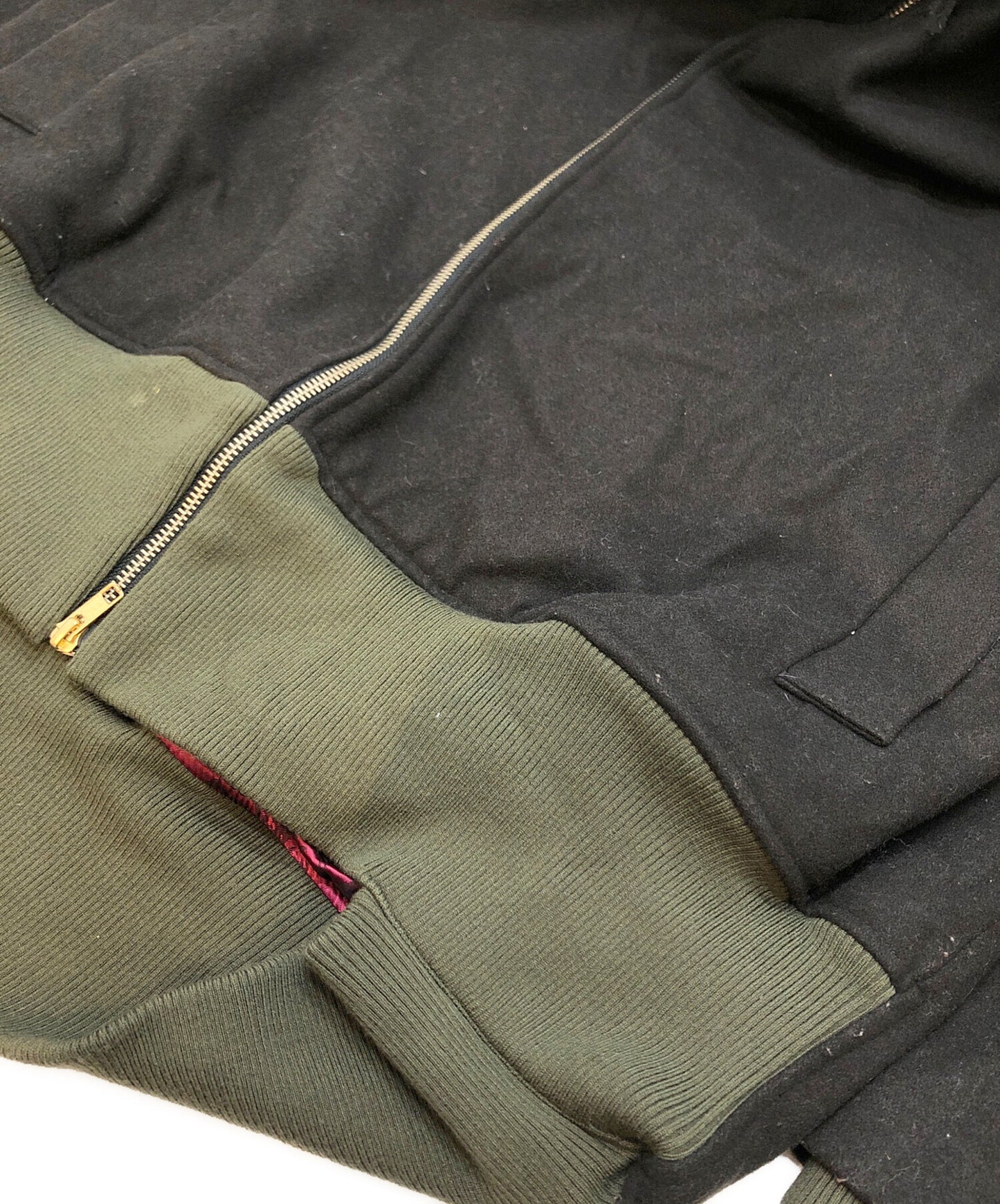 [Pre-owned] Vivienne Westwood man asymmetric bomber jacket WV-LP-88885