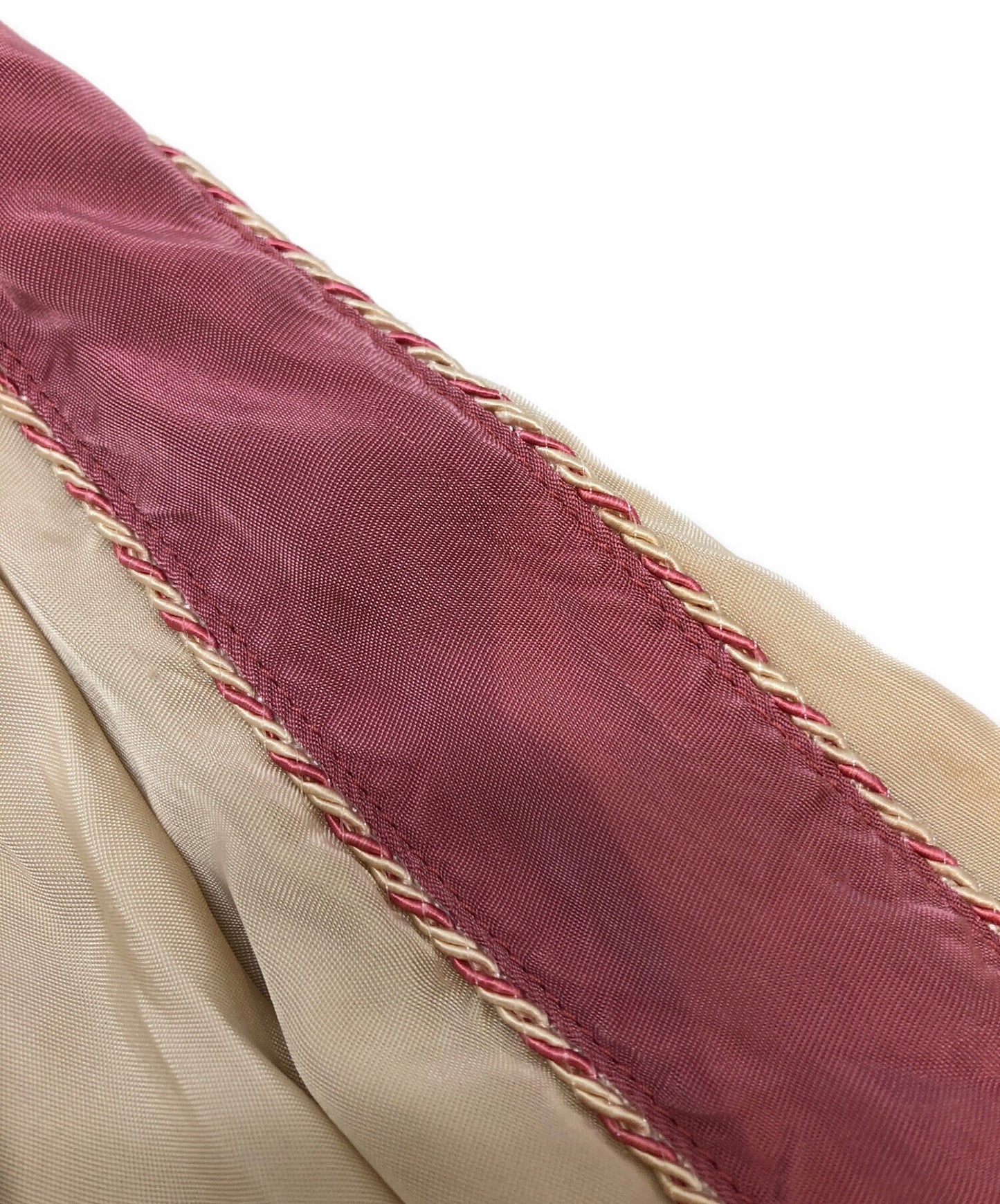 [Pre-owned] Hysteric Glamour satin and embroidered version of a stadium jumper 0122AB02