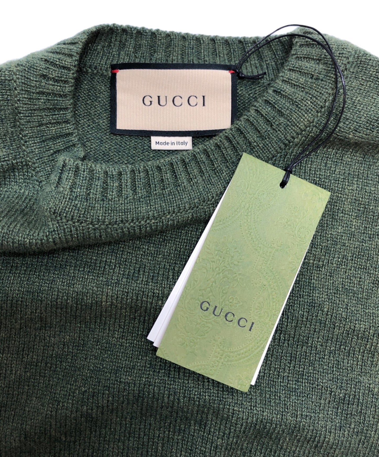 [Pre-owned] GUCCI Horsebit Cashmere Knit 628389 XKBH9