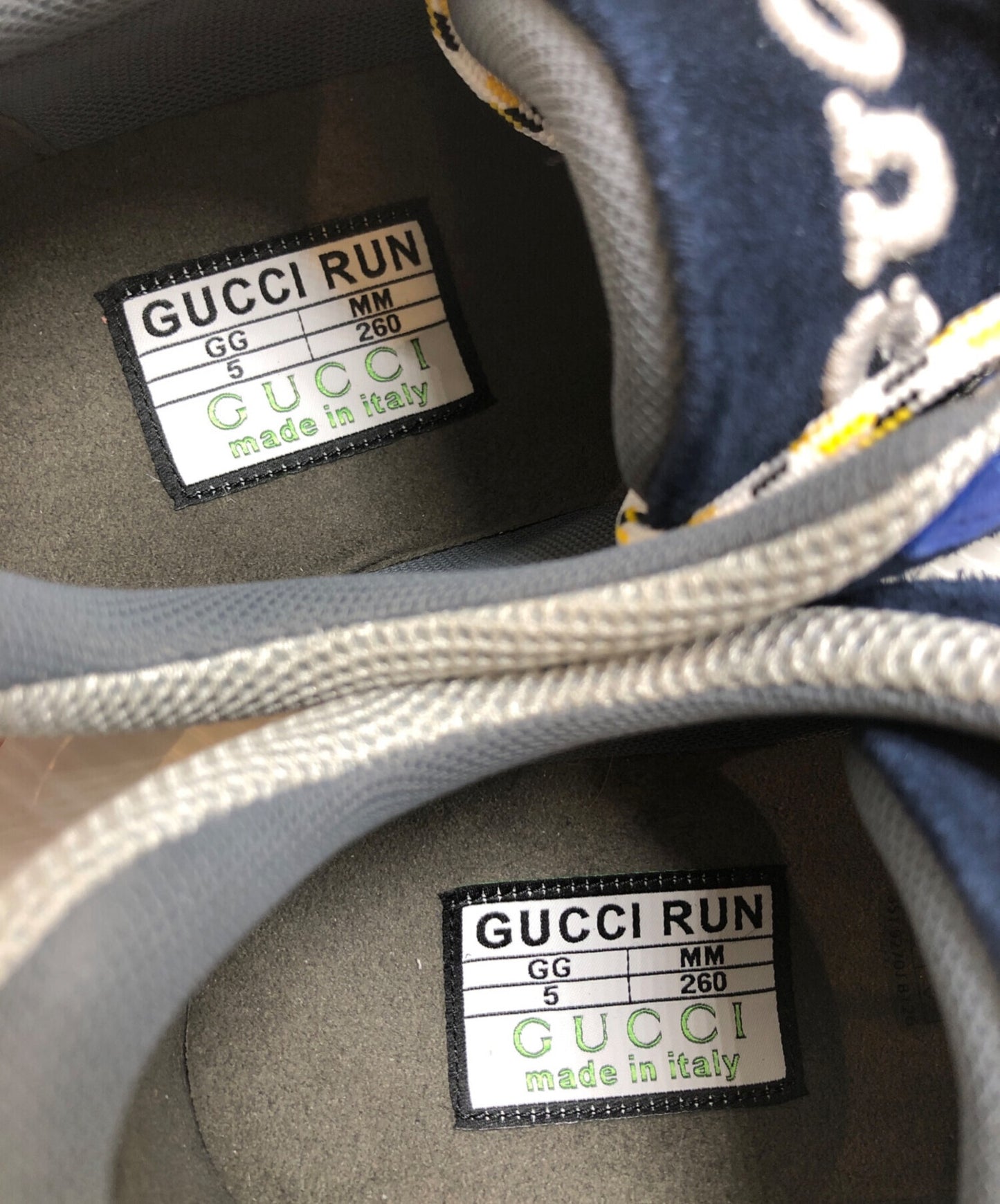 [Pre-owned] GUCCI RUN GG Logo Sneaker