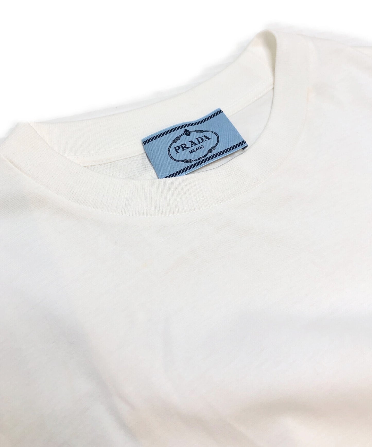 [Pre-owned] PRADA Shirt Docking Lace Dress 34609 S201