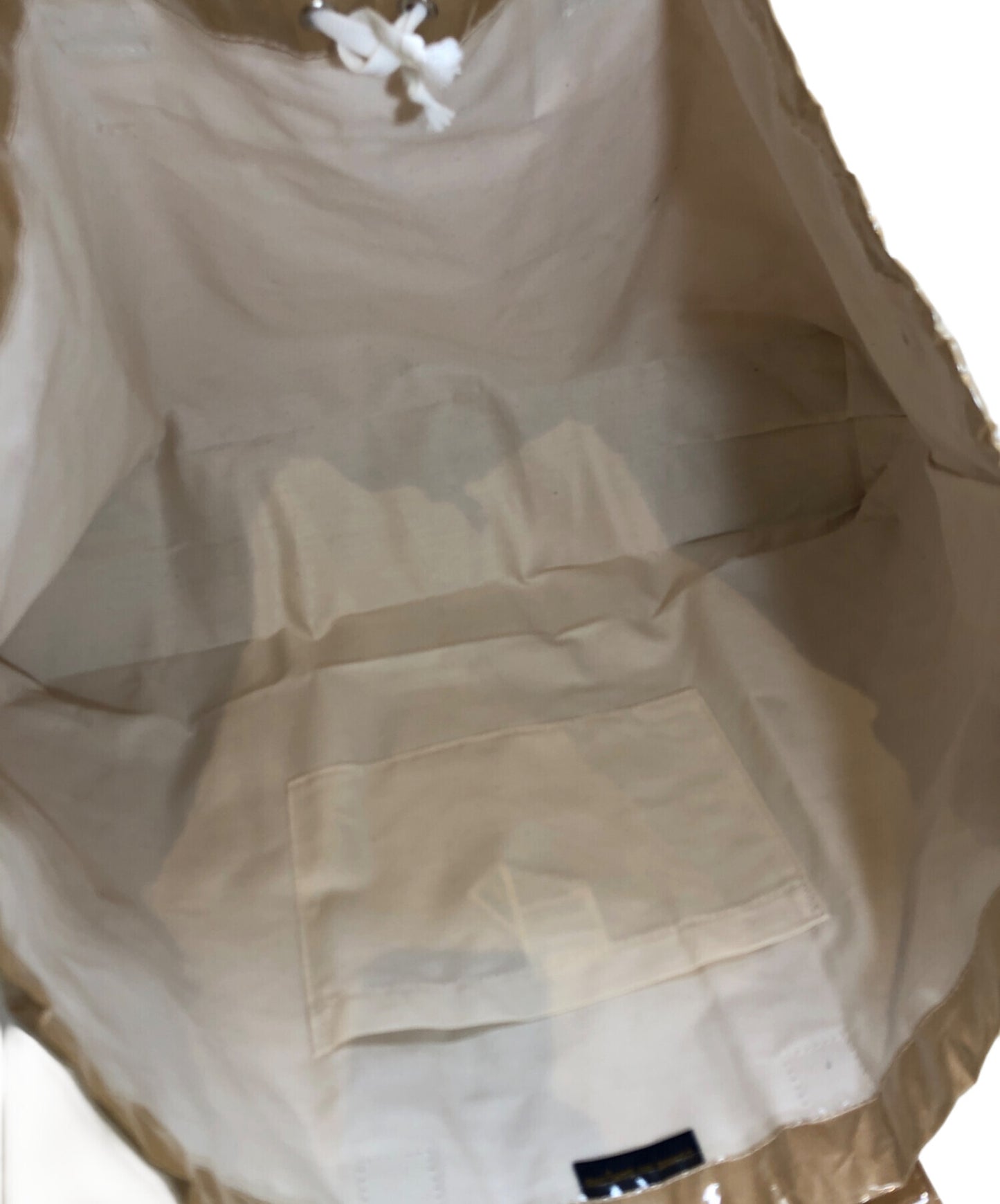 [Pre-owned] COMME des GARCONS PVC Kraft Paper Tote Bag GG-K201
