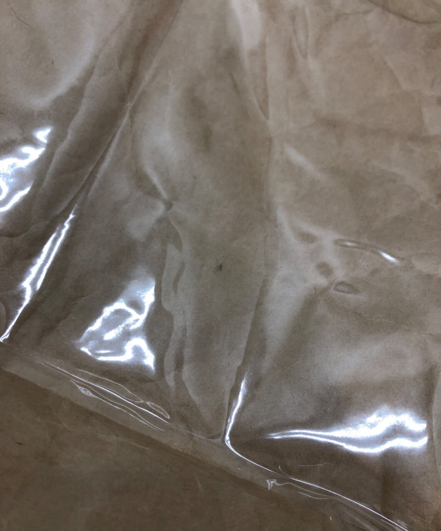 [Pre-owned] COMME des GARCONS PVC Kraft Paper Tote Bag GG-K201