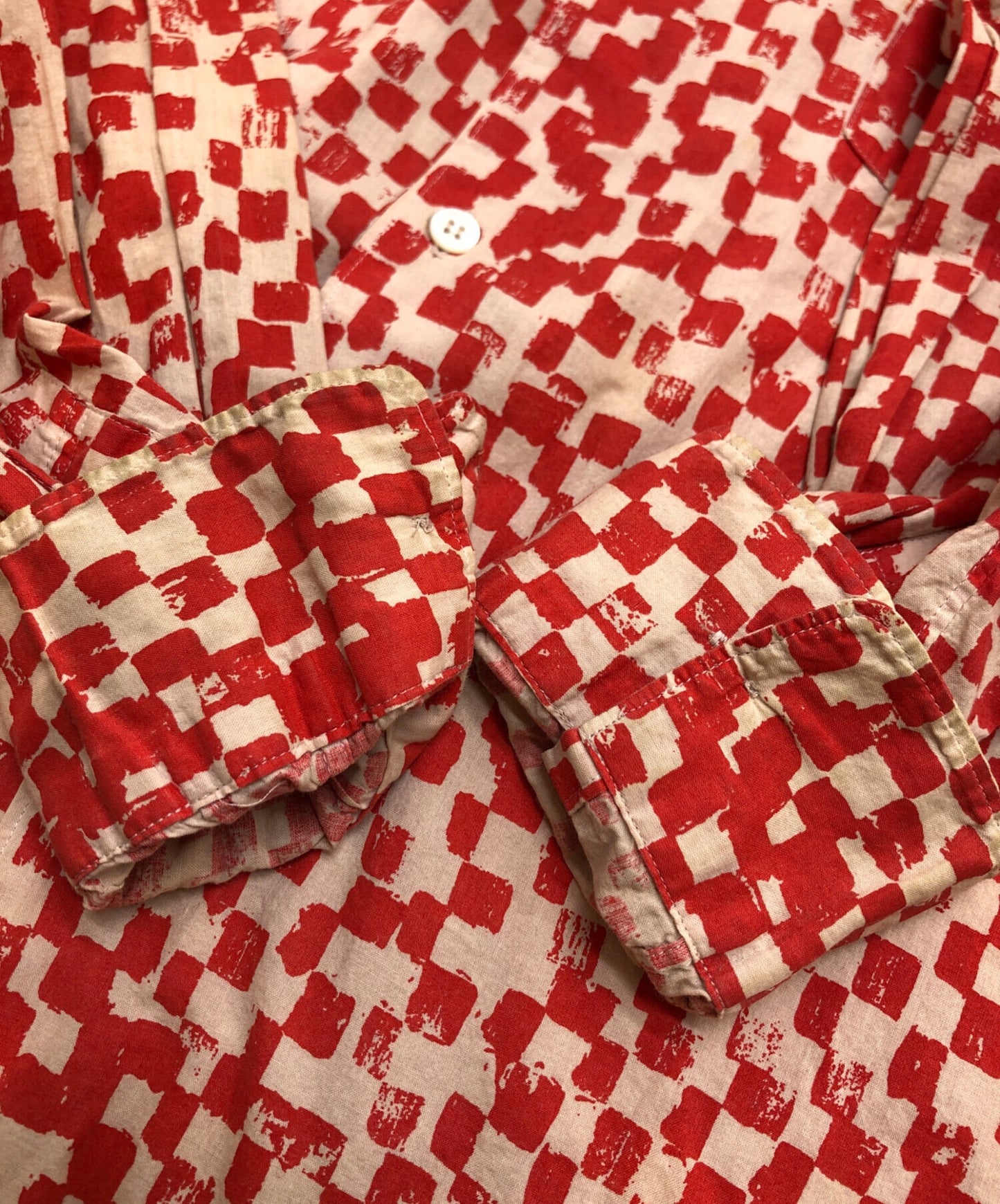 [Pre-owned] COMME des GARCONS HOMME PLUS flag check shirt PT-B044