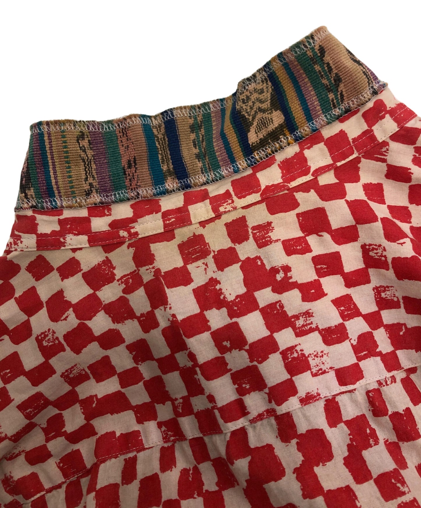 [Pre-owned] COMME des GARCONS HOMME PLUS flag check shirt PT-B044