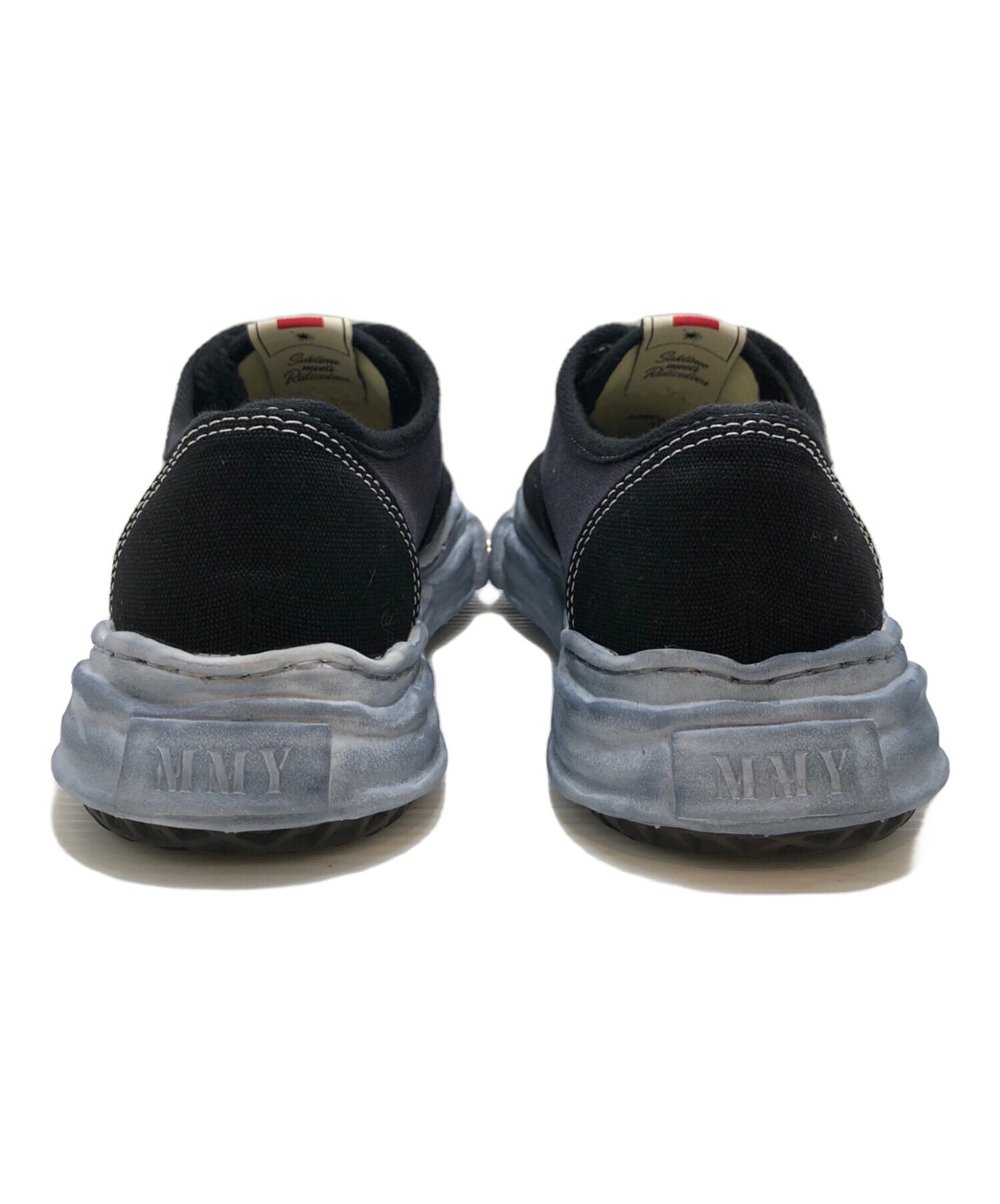 [Pre-owned] MIHARA YASUHIRO BAKER original sole over dyed canvas Low-Top sneaker A08FW724