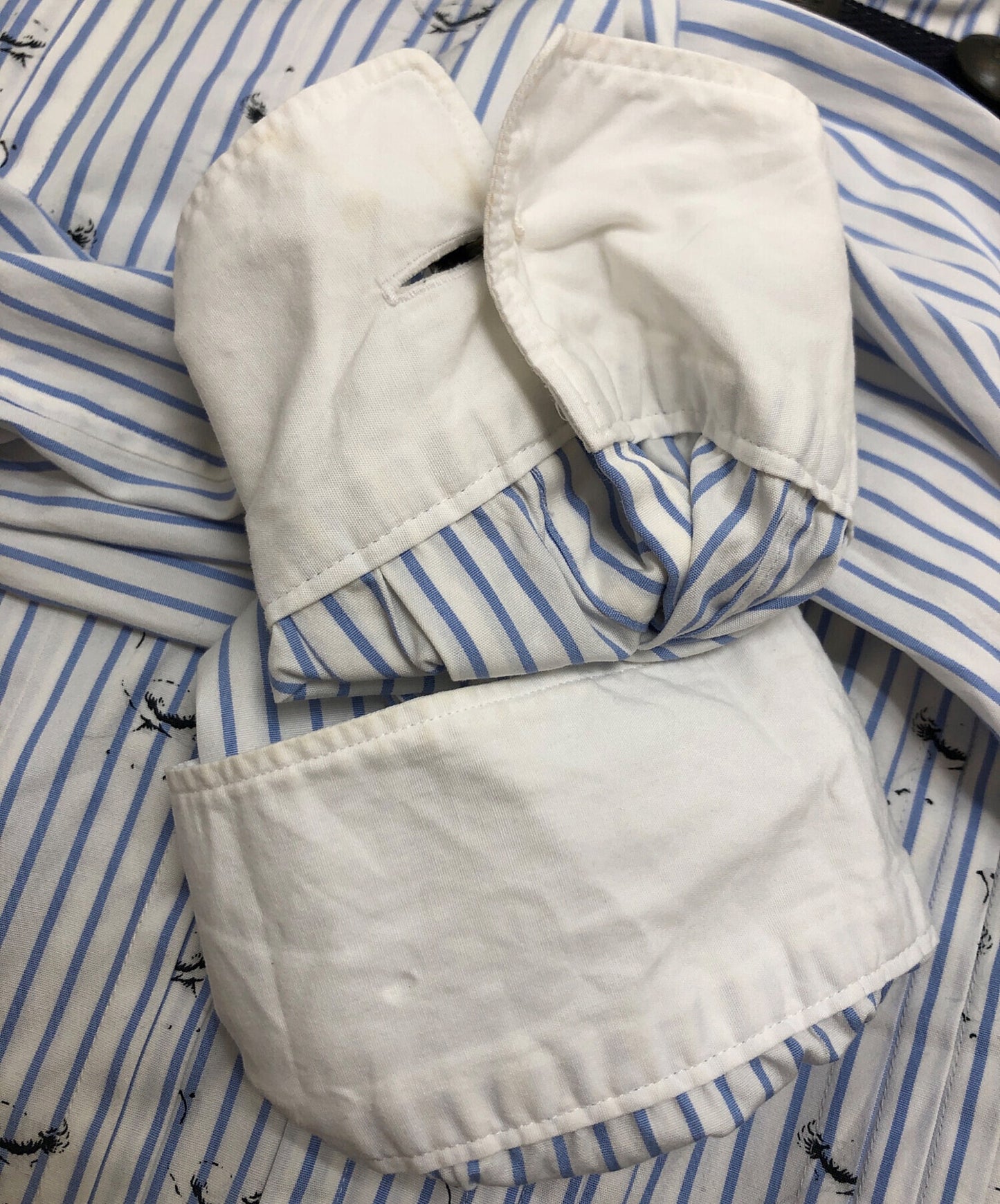 [Pre-owned] tricot COMME des GARCONS Striped all-over pattern dress TH-O024