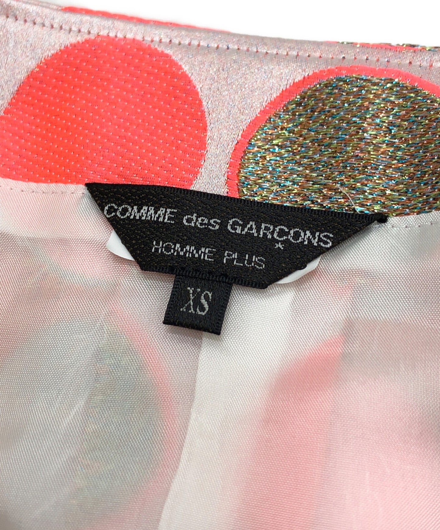 [Pre-owned] COMME des GARCONS HOMME PLUS Dot-patterned poly twill long vest PO-V002