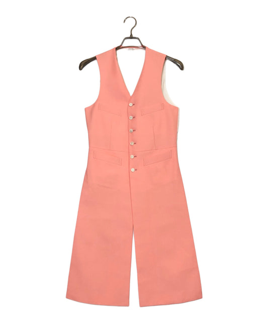 [Pre-owned] COMME des GARCONS HOMME PLUS Polyester Twill Front Long Vest PO-V001