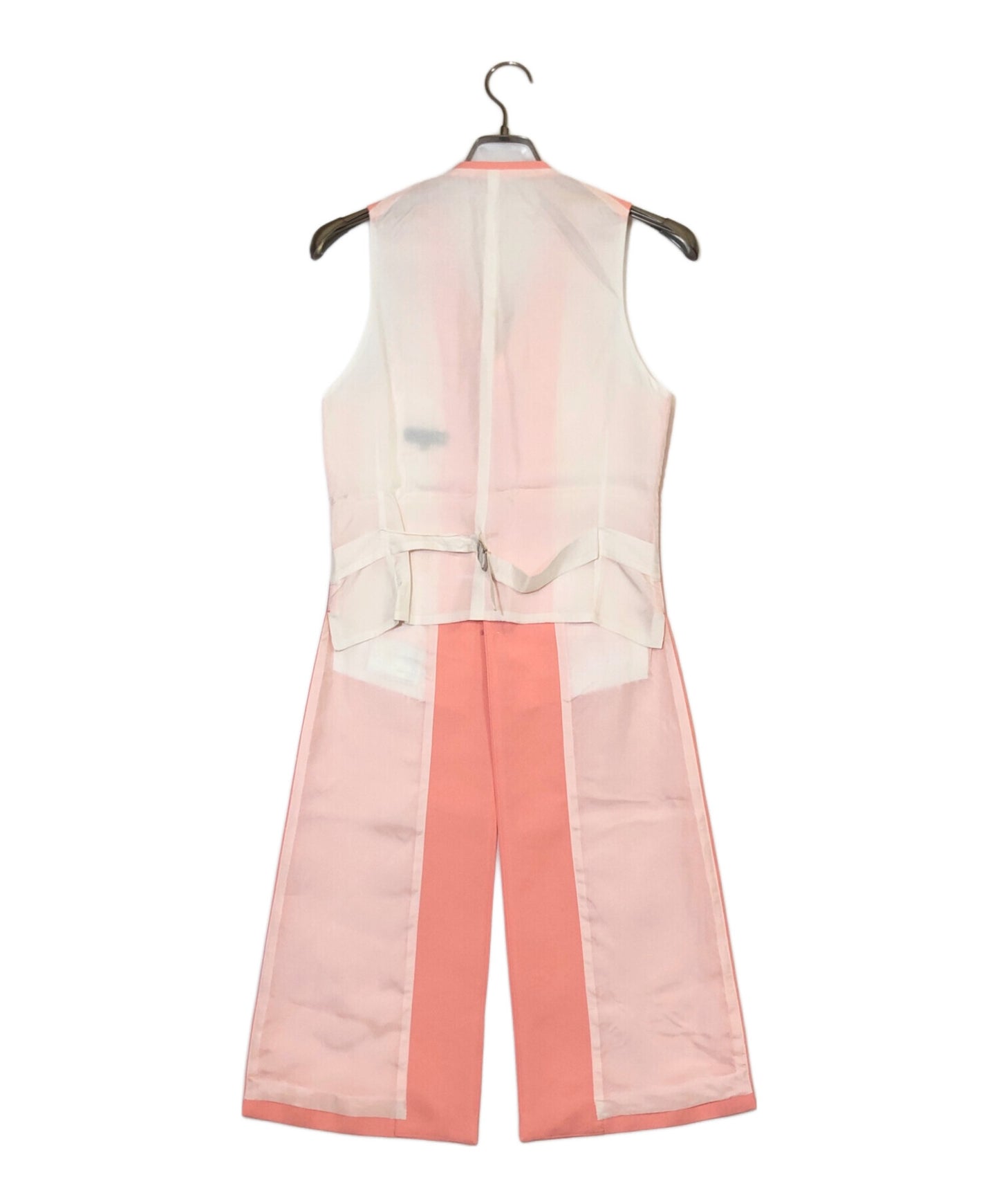 [Pre-owned] COMME des GARCONS HOMME PLUS Polyester Twill Front Long Vest PO-V001