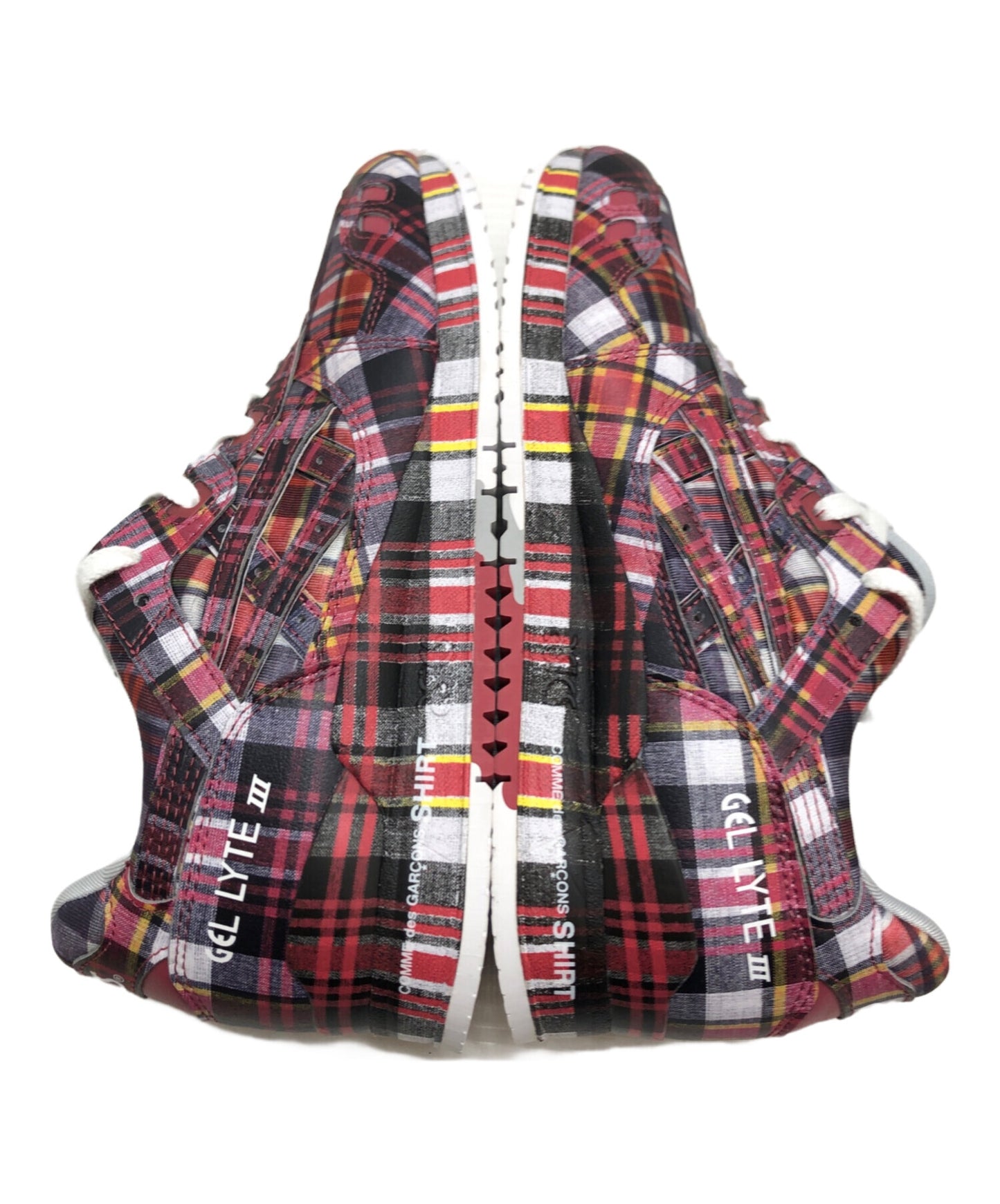 [Pre-owned] COMME des GARCONS SHIRT Check Sneakers 1203A824-600
