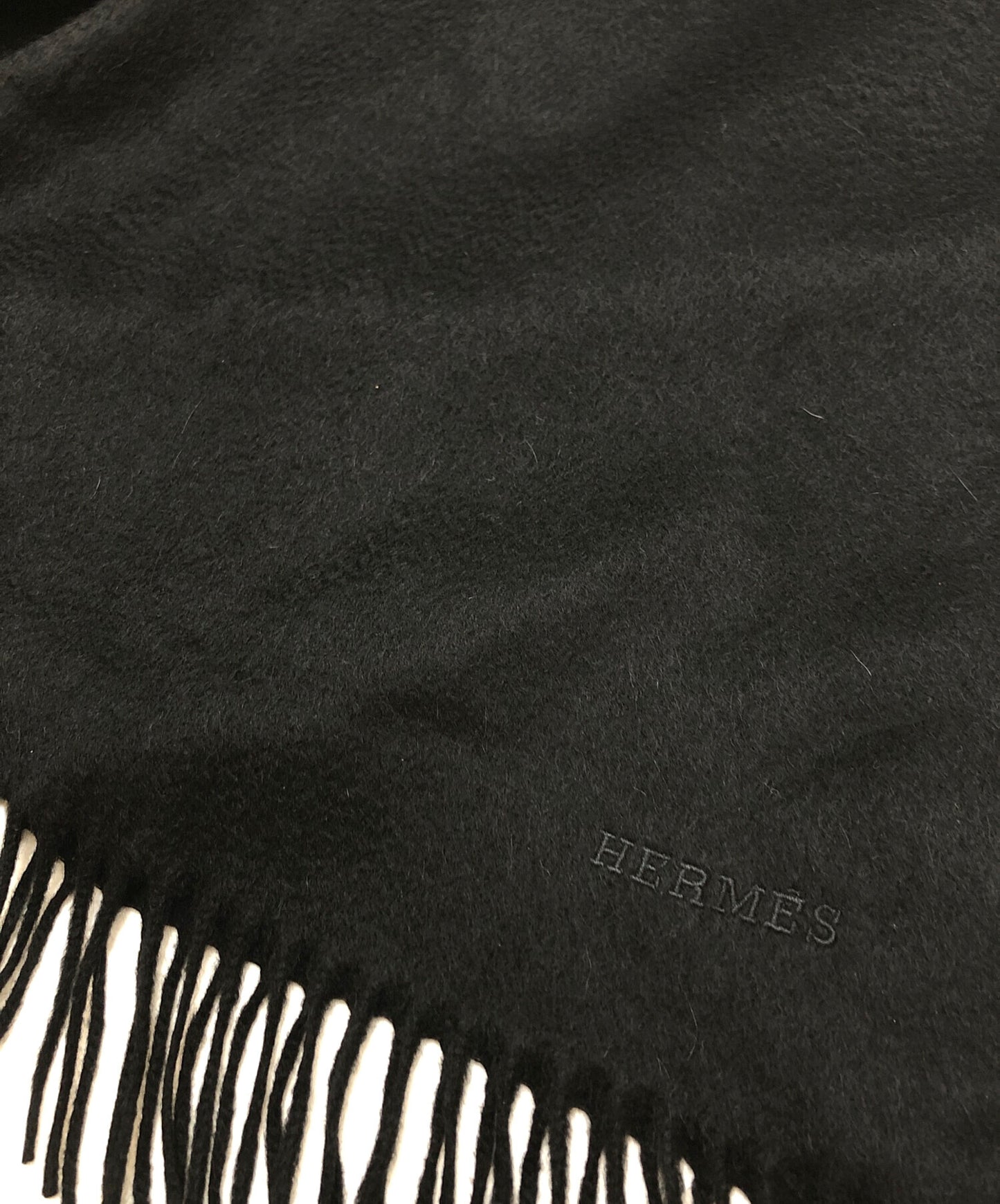 [Pre-owned] HERMES Cashmere large scarf