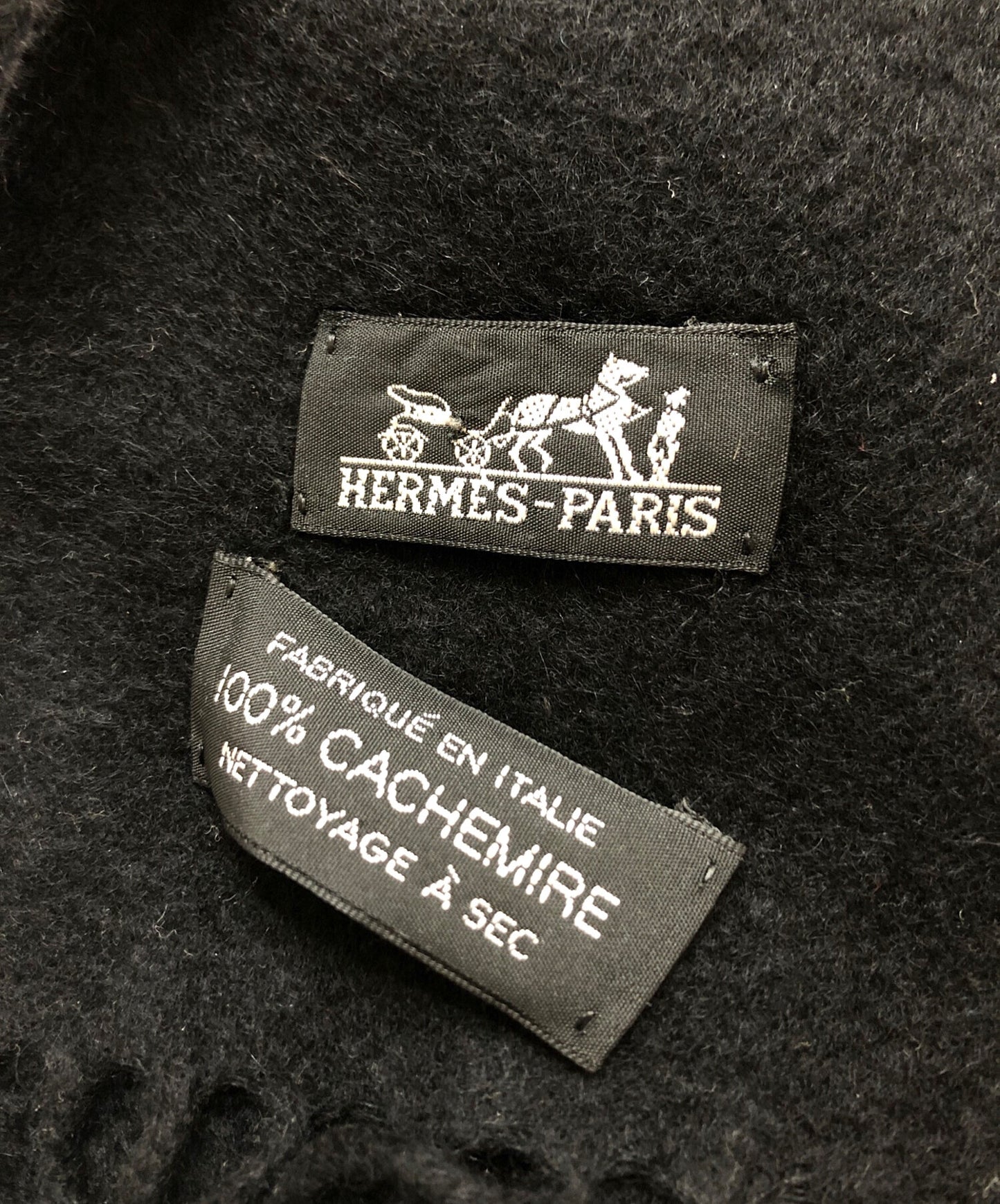 [Pre-owned] HERMES Cashmere large scarf