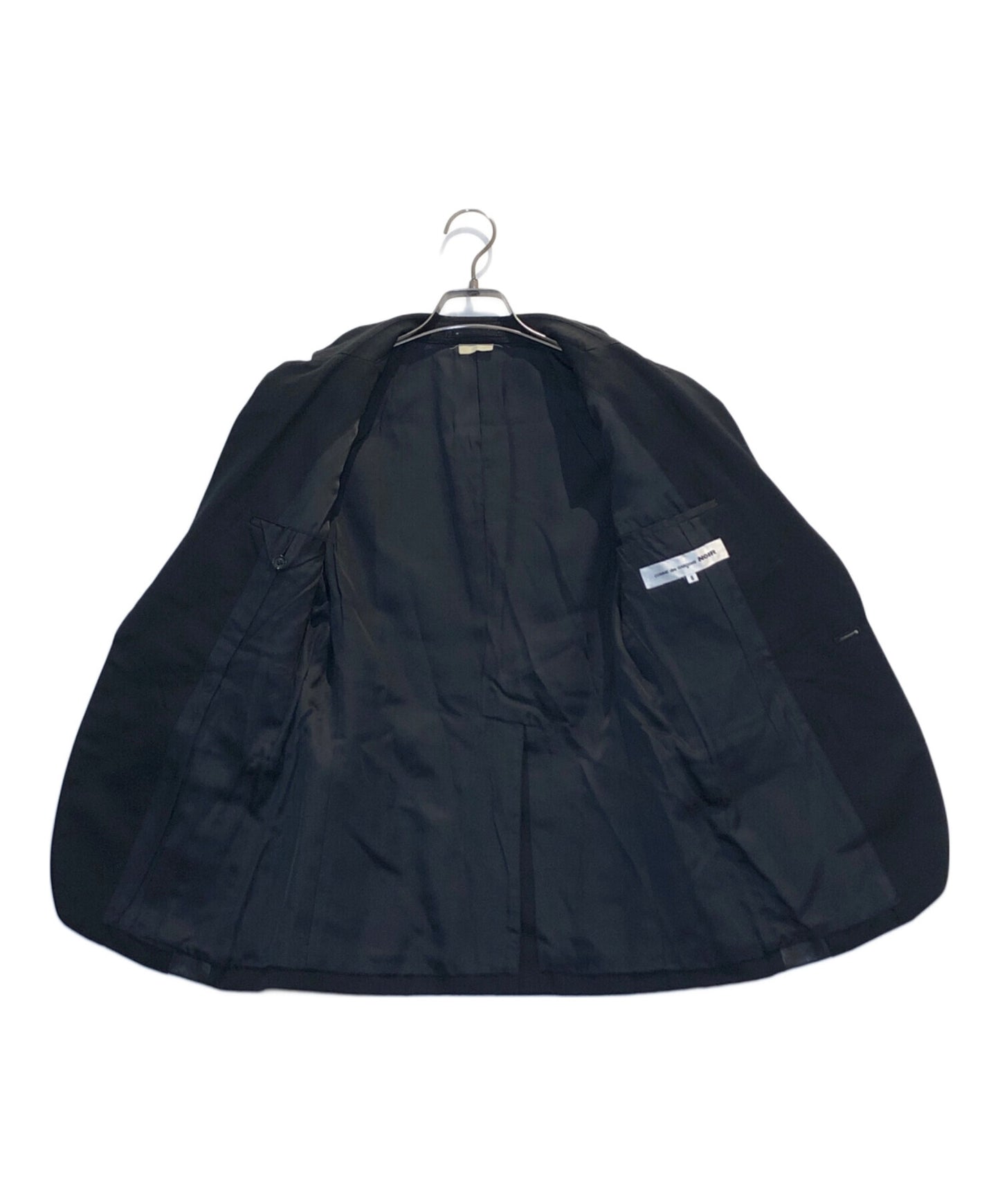 [Pre-owned] COMME des GARCONS NOIR Tailored Jacket with Leather Switching GR-J208