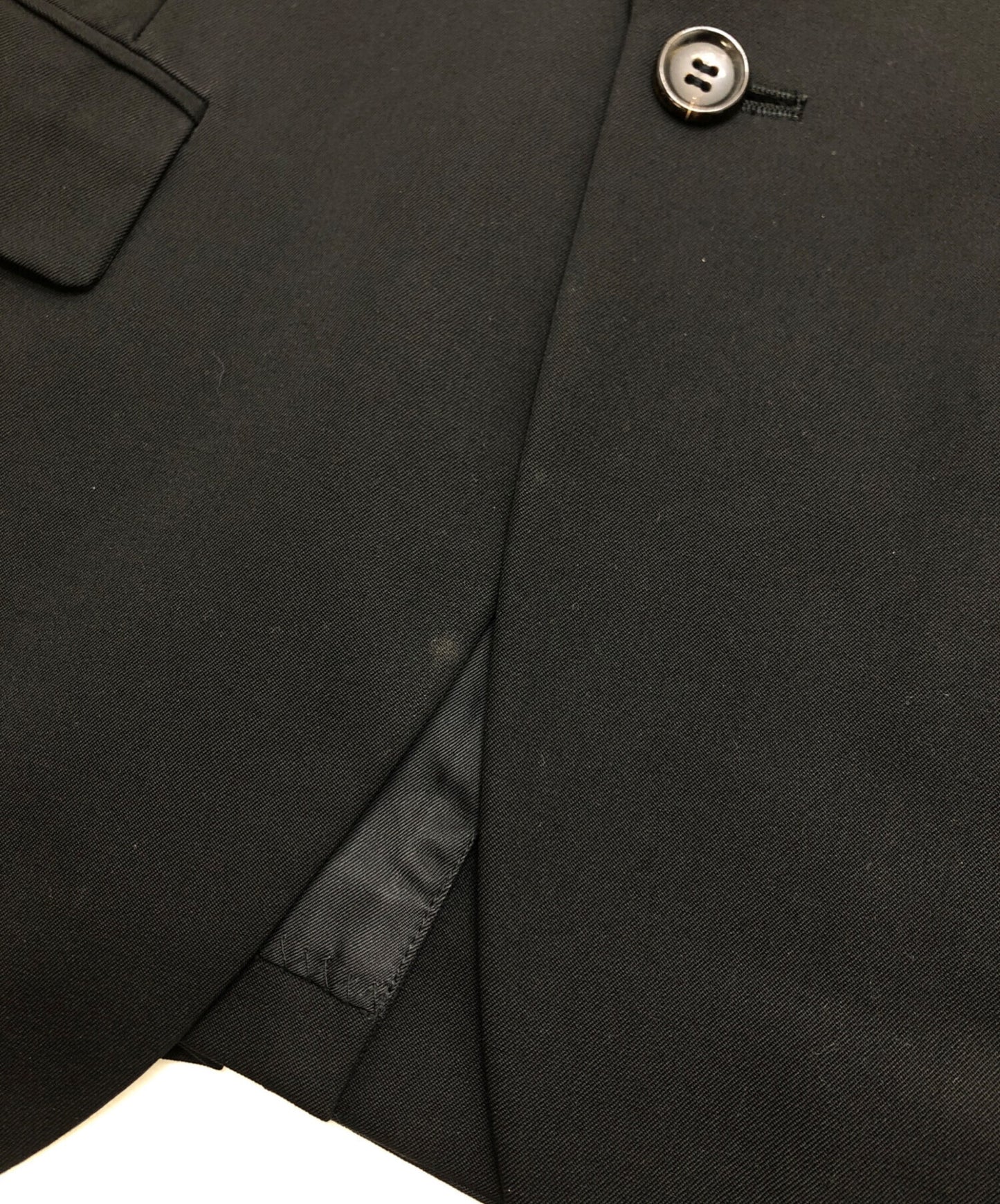 [Pre-owned] COMME des GARCONS NOIR Tailored Jacket with Leather Switching GR-J208