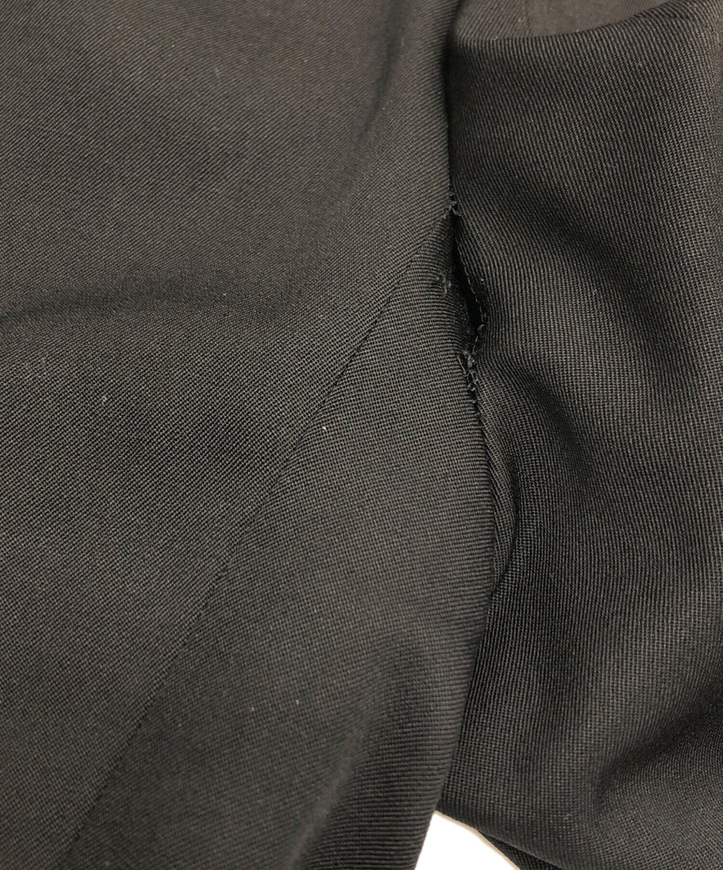 [Pre-owned] COMME des GARCONS NOIR Tailored Jacket with Leather Switching GR-J208