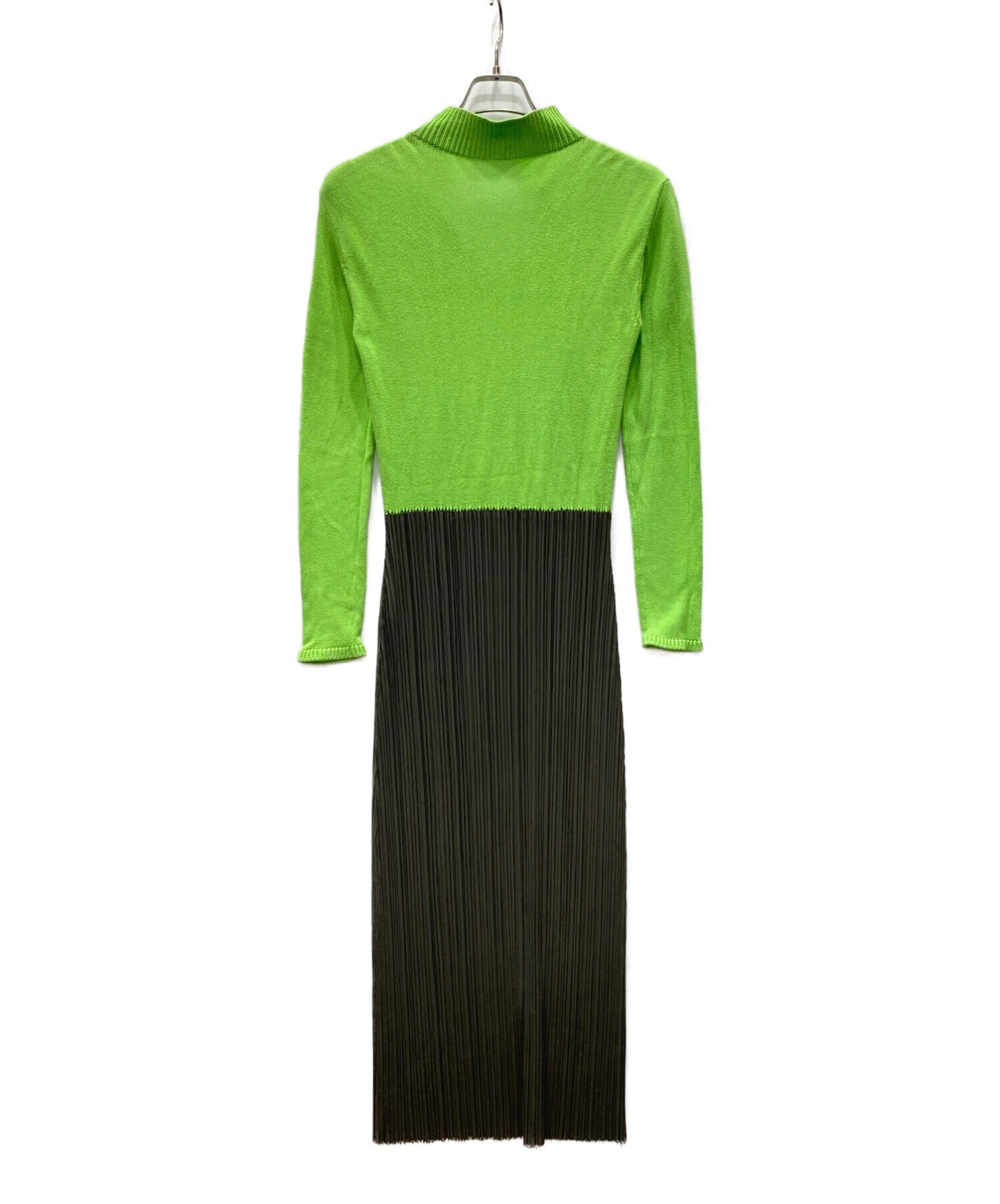 [Pre-owned] ISSEY MIYAKE Cotton Knit Pleated Dress IM22KH902